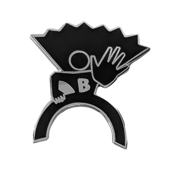 Back the Blank Up Pin