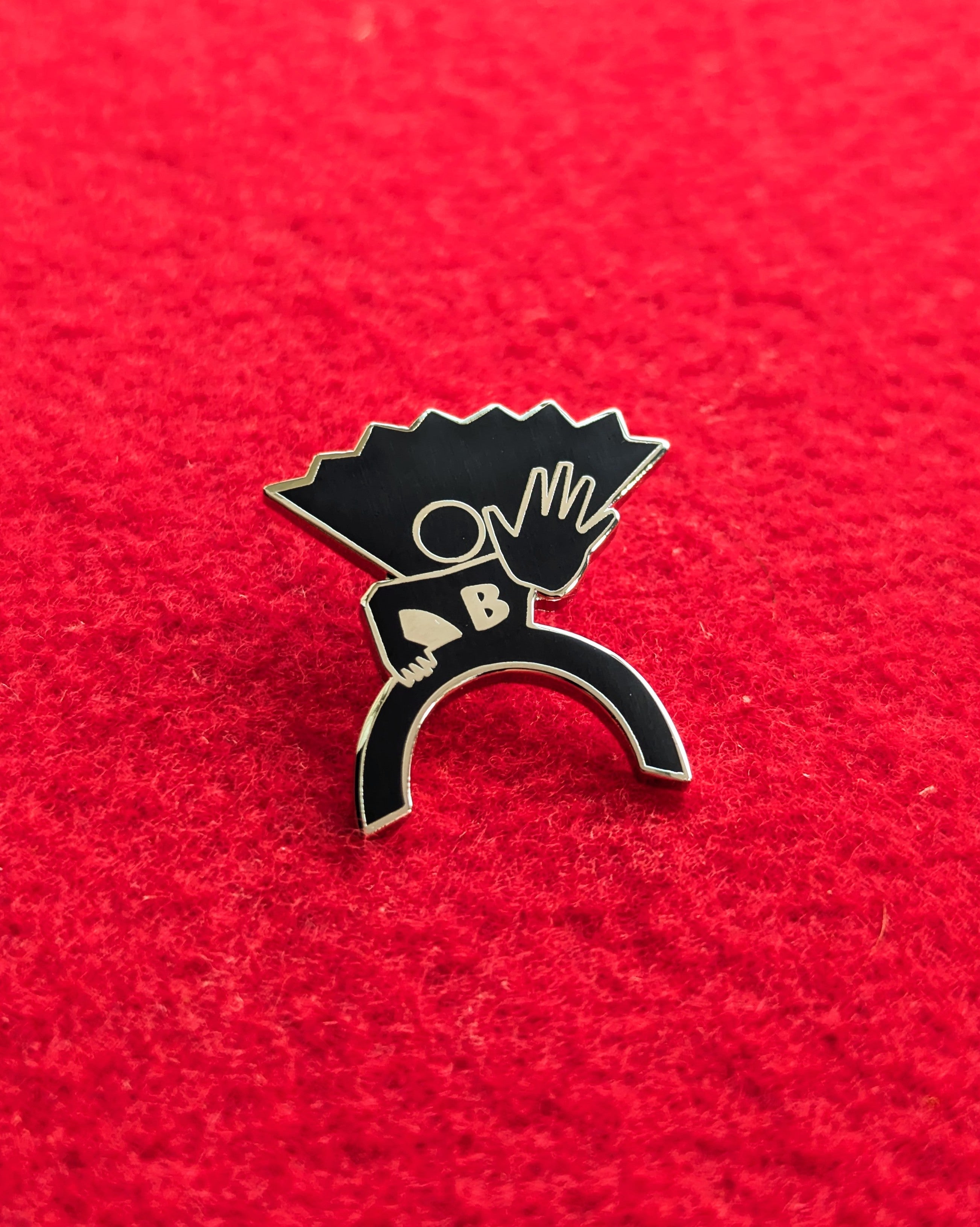 Back the Blank Up Pin