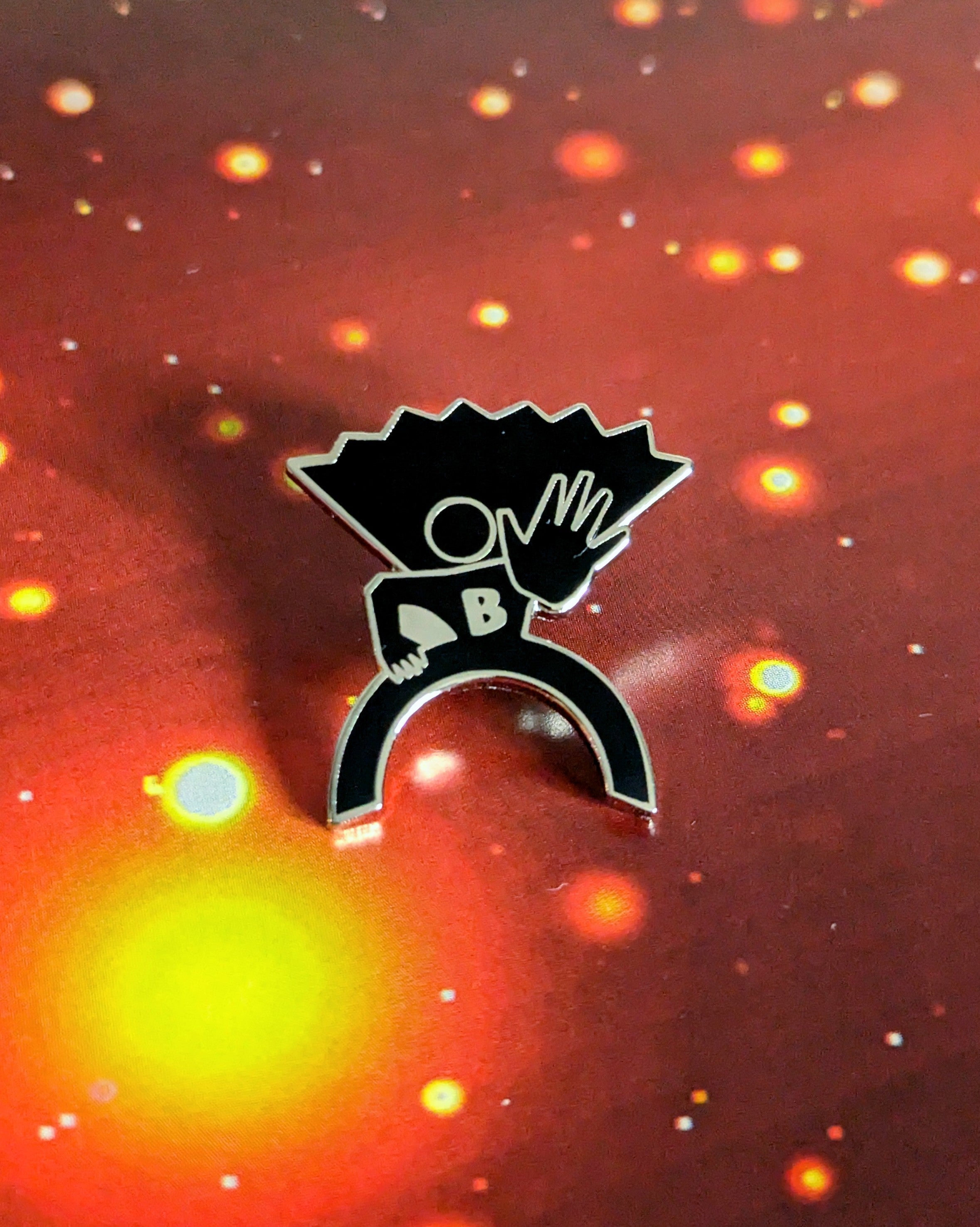 Back the Blank Up Pin