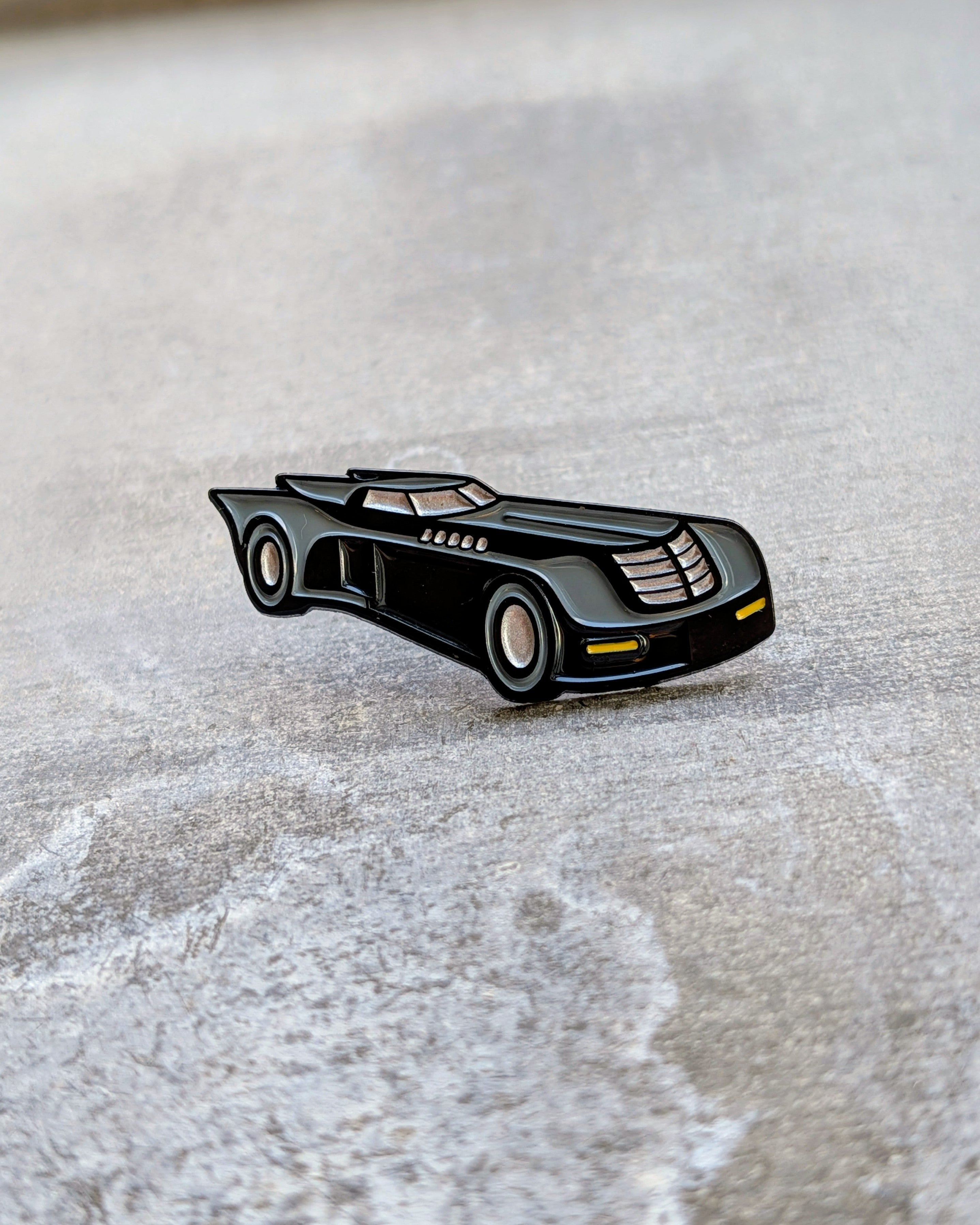 Dark Deco Cruiser Pin