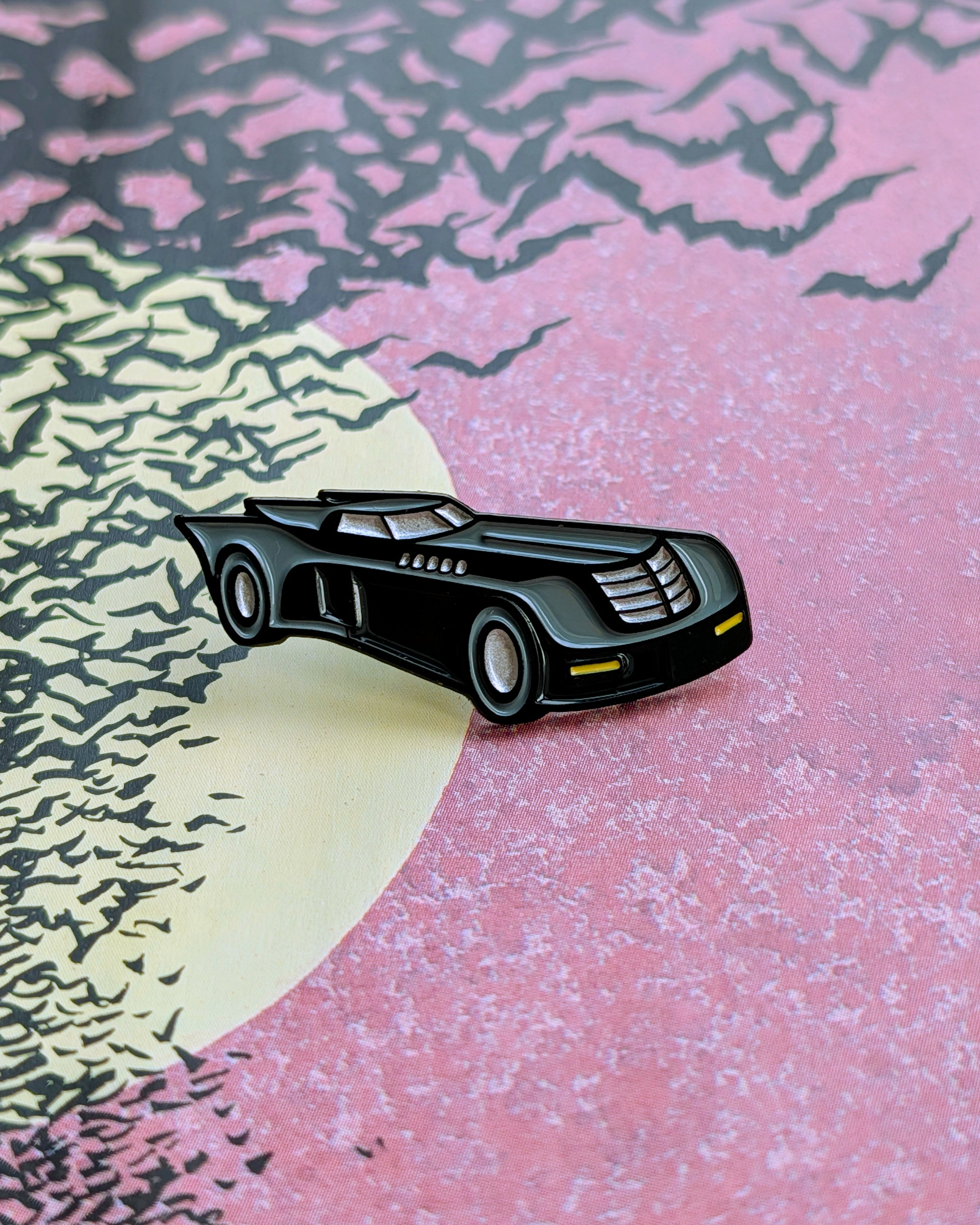Dark Deco Cruiser Pin