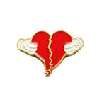 Red Heartless Pin included in The Ye Collection