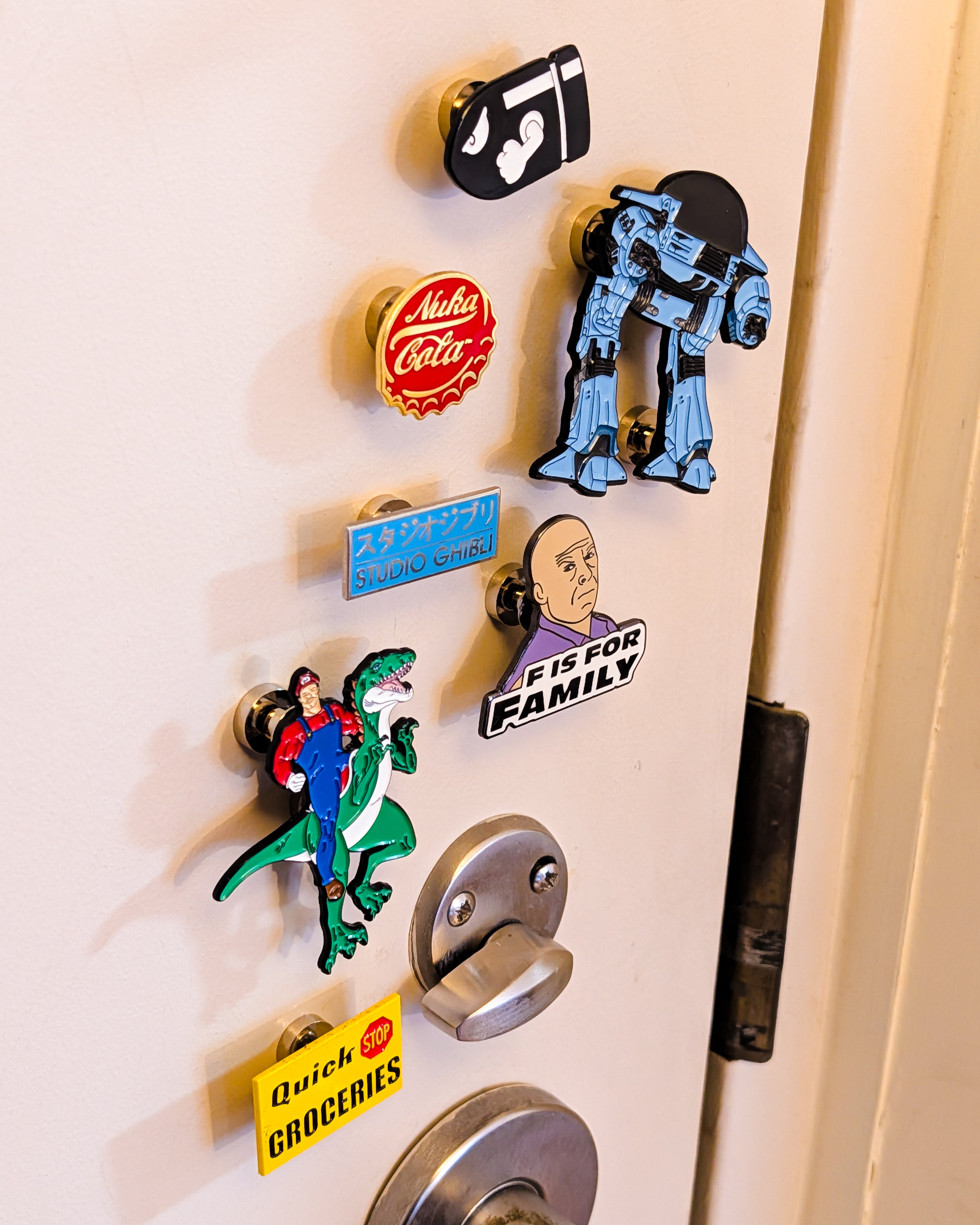 Magnetic Pin Backs