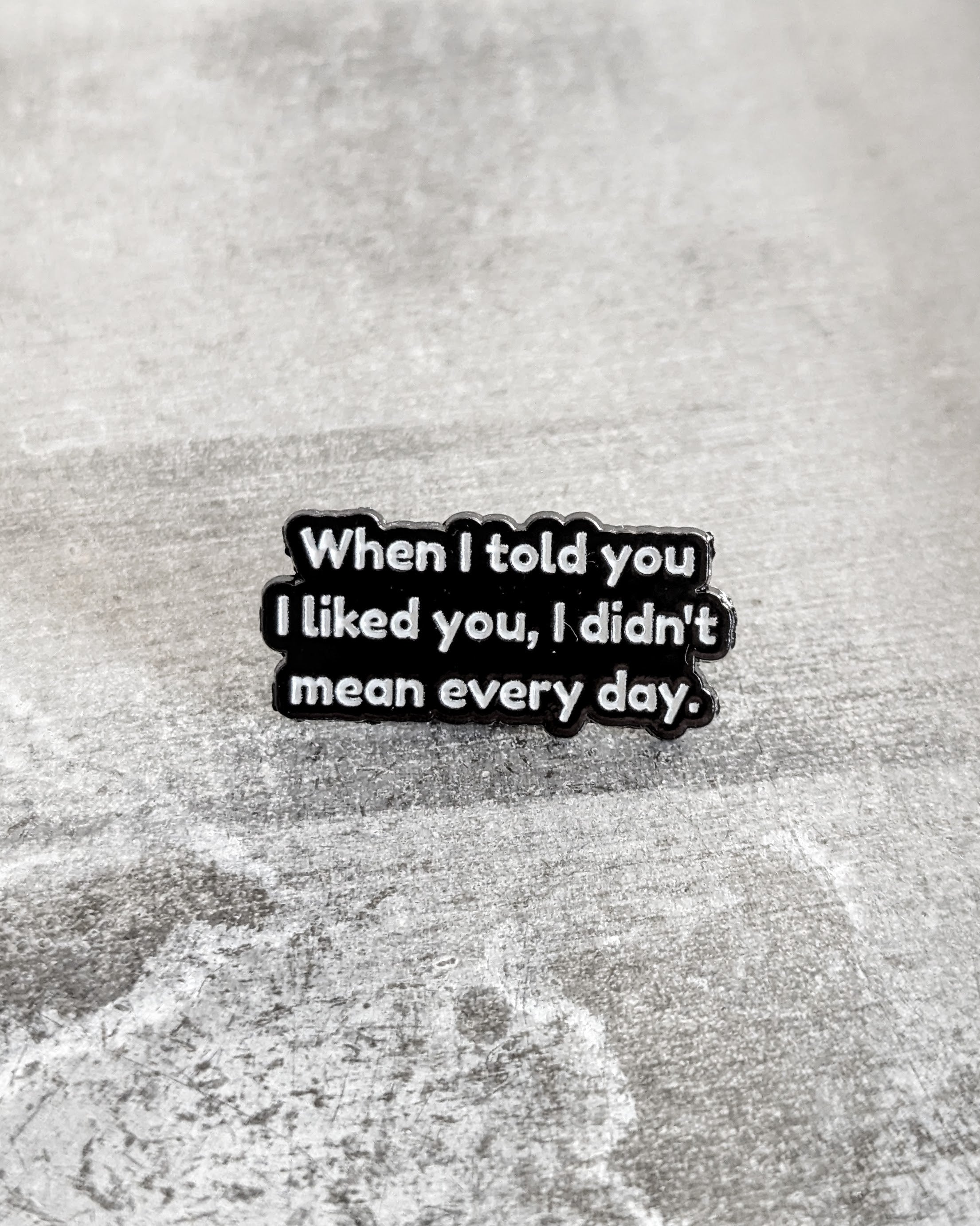Intermittent Interest Pin