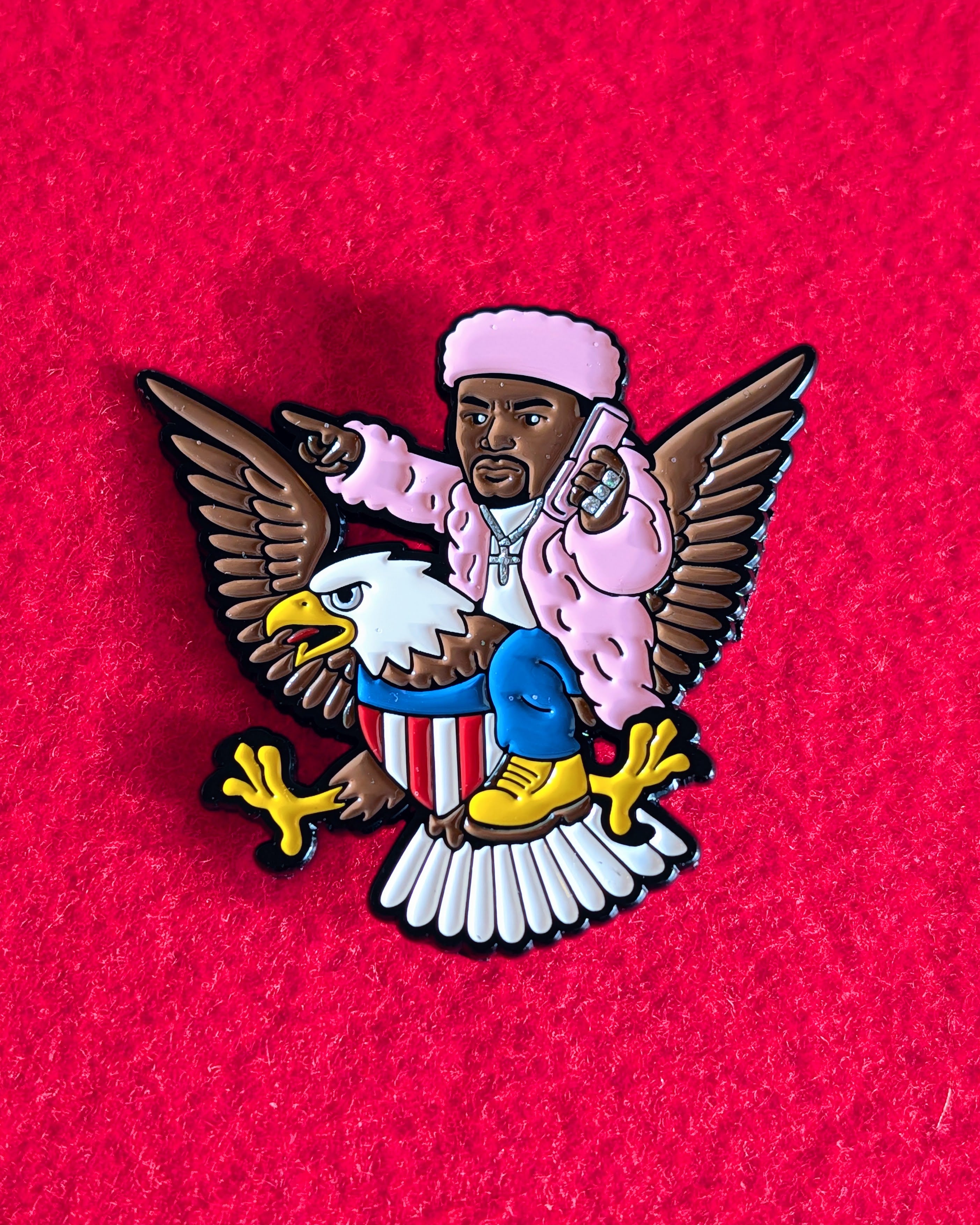 Fly Like an Eagle Pin
