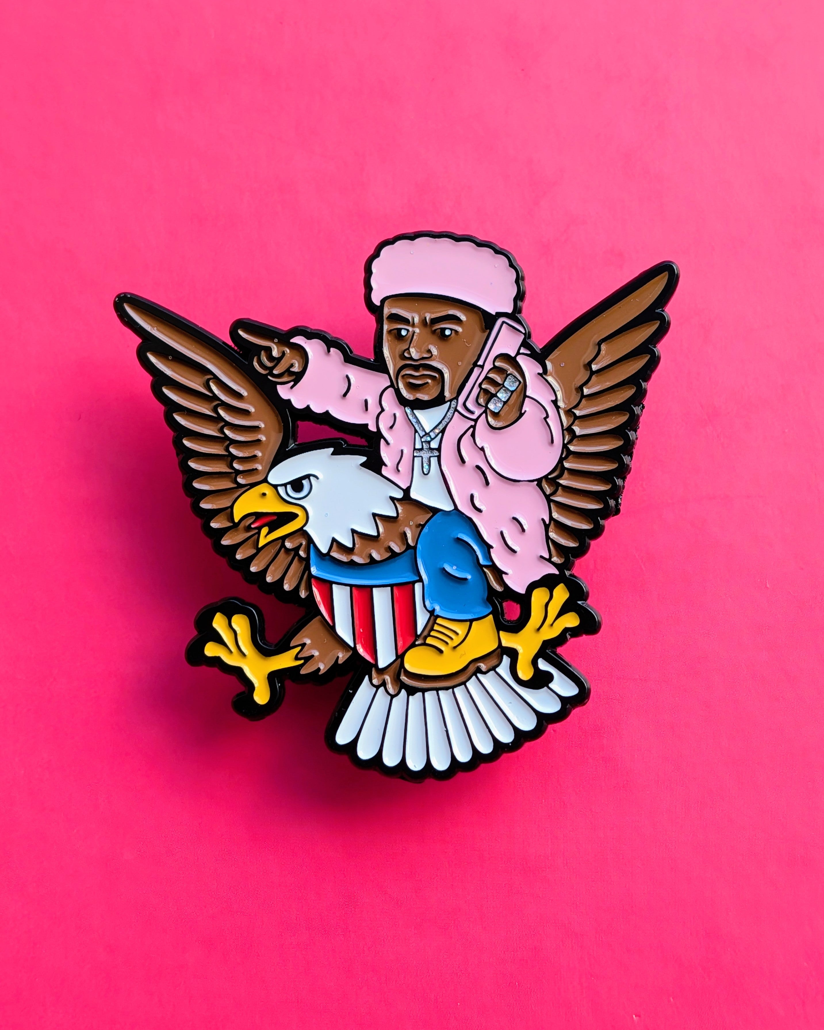 Fly Like an Eagle Pin