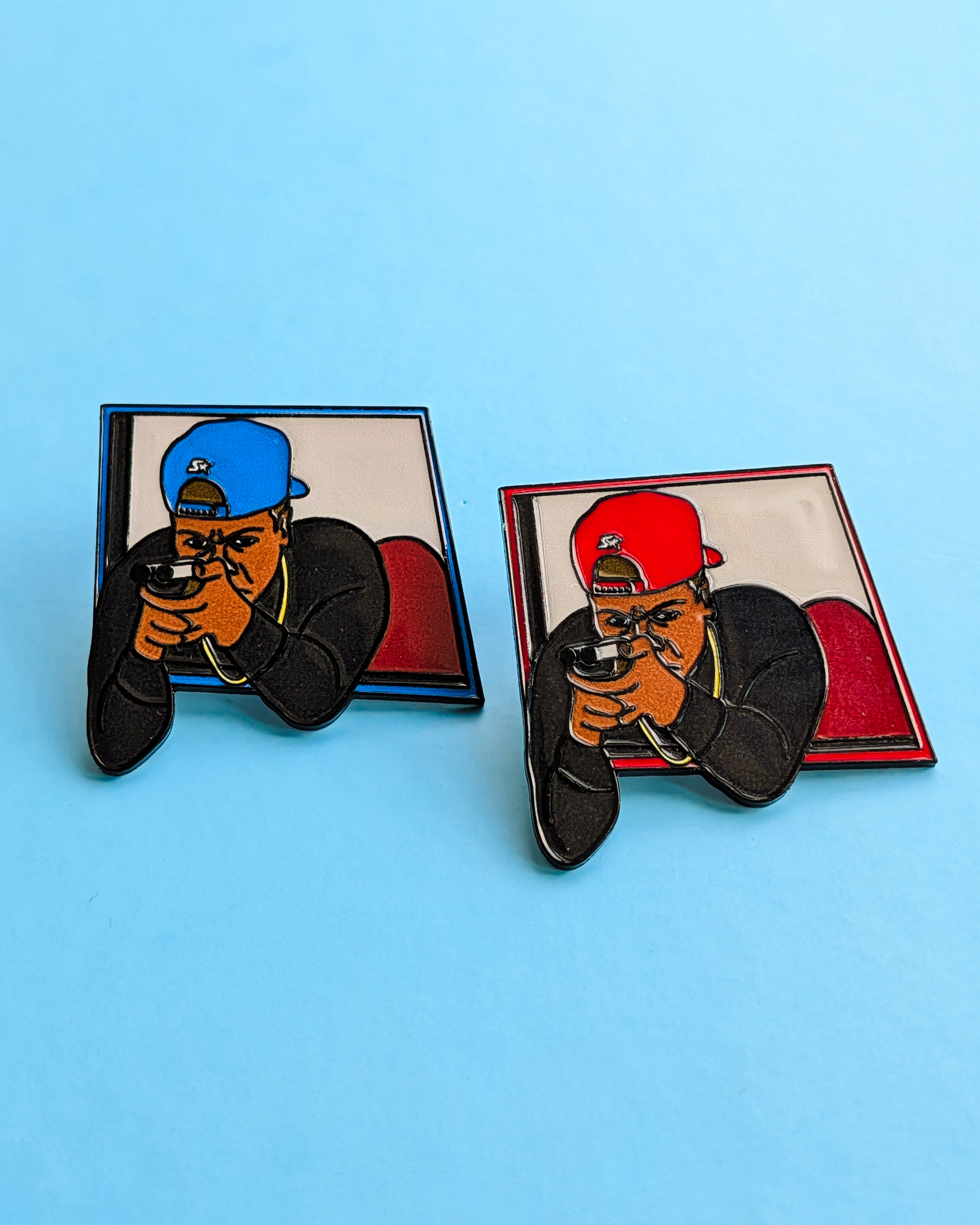 Run Ricky Run Pin