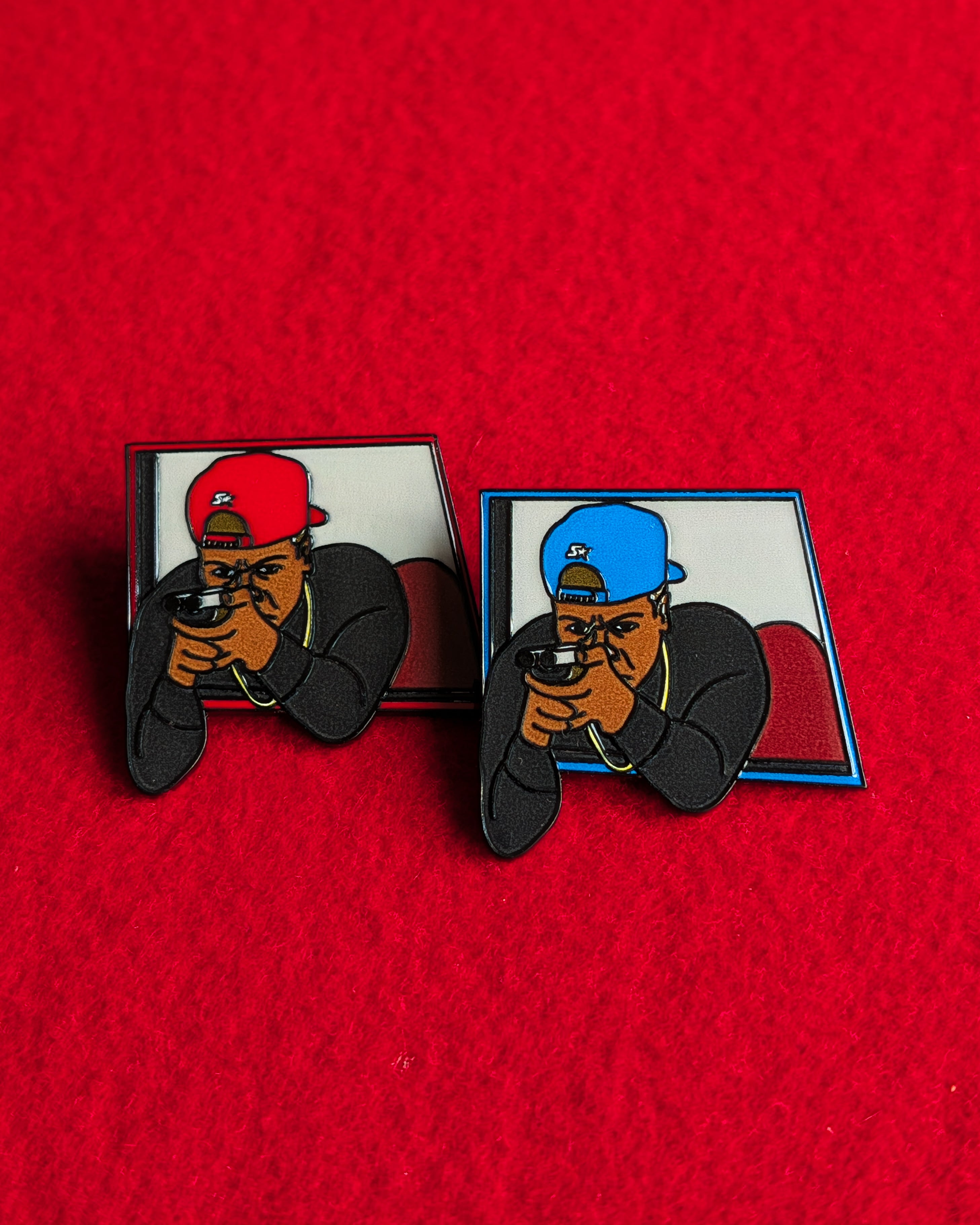 Run Ricky Run Pin