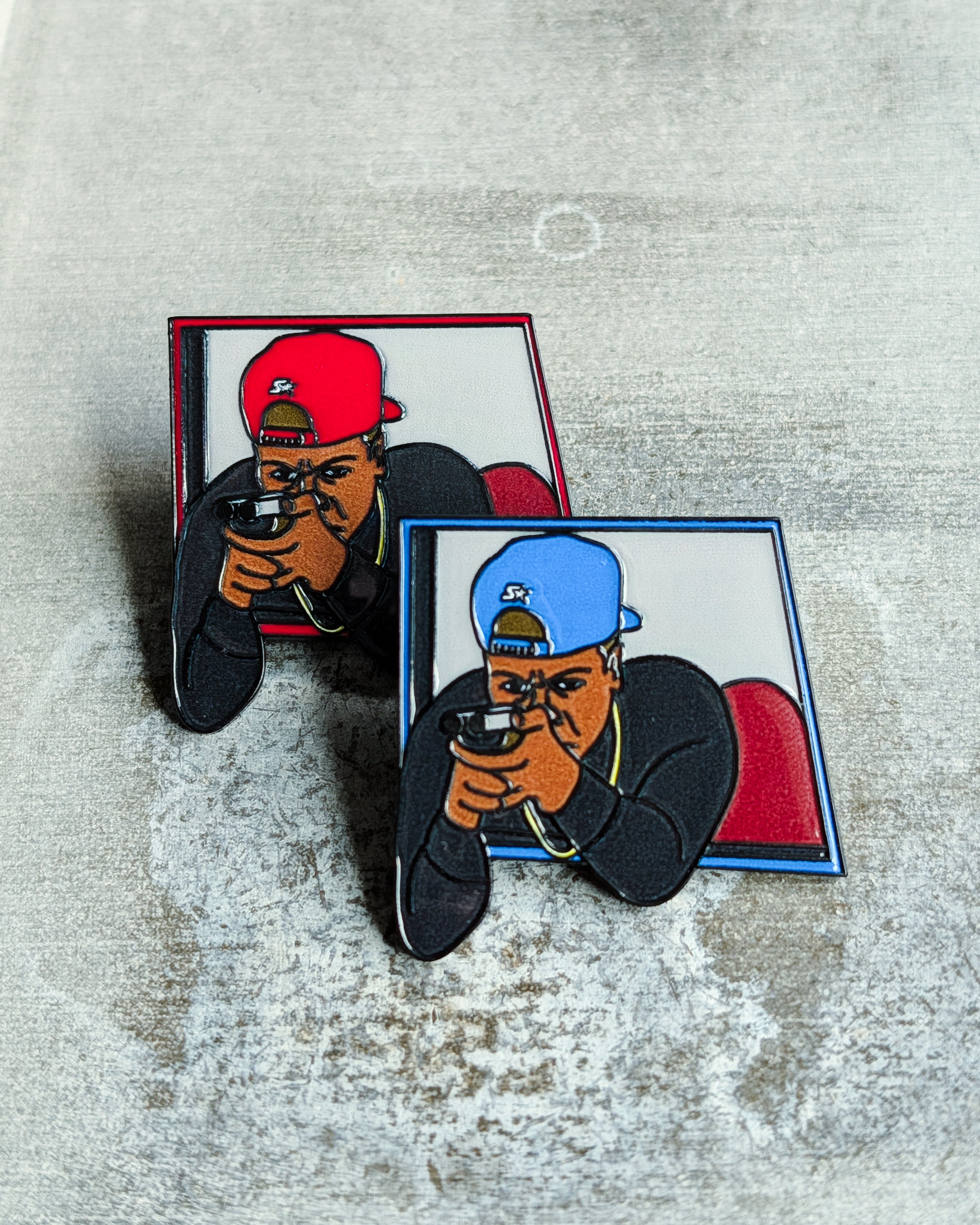 Run Ricky Run Pin