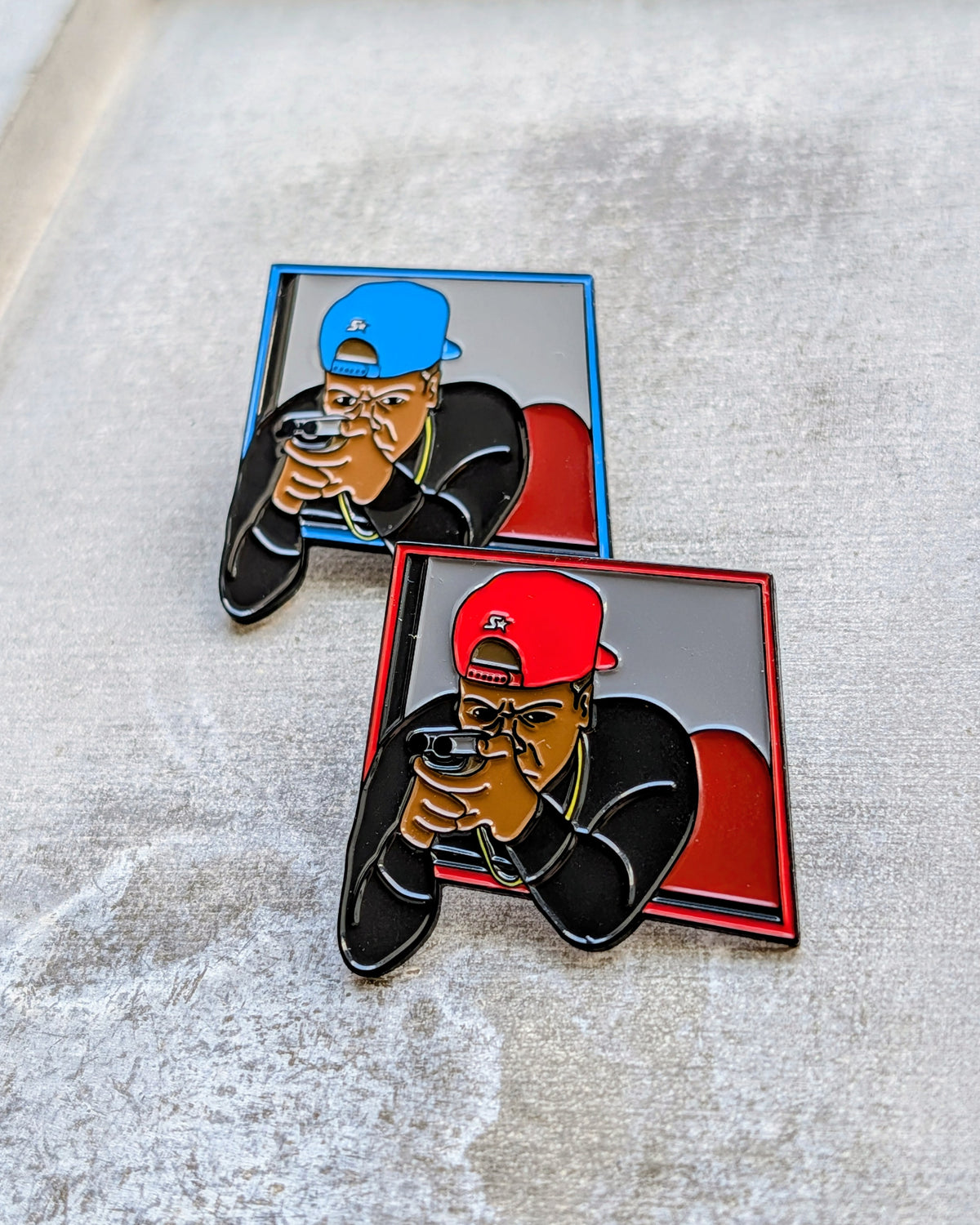 Run Ricky Run Pin