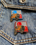 Run Ricky Run Pin
