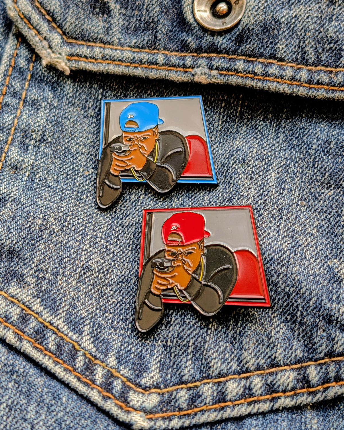 Run Ricky Run Pin