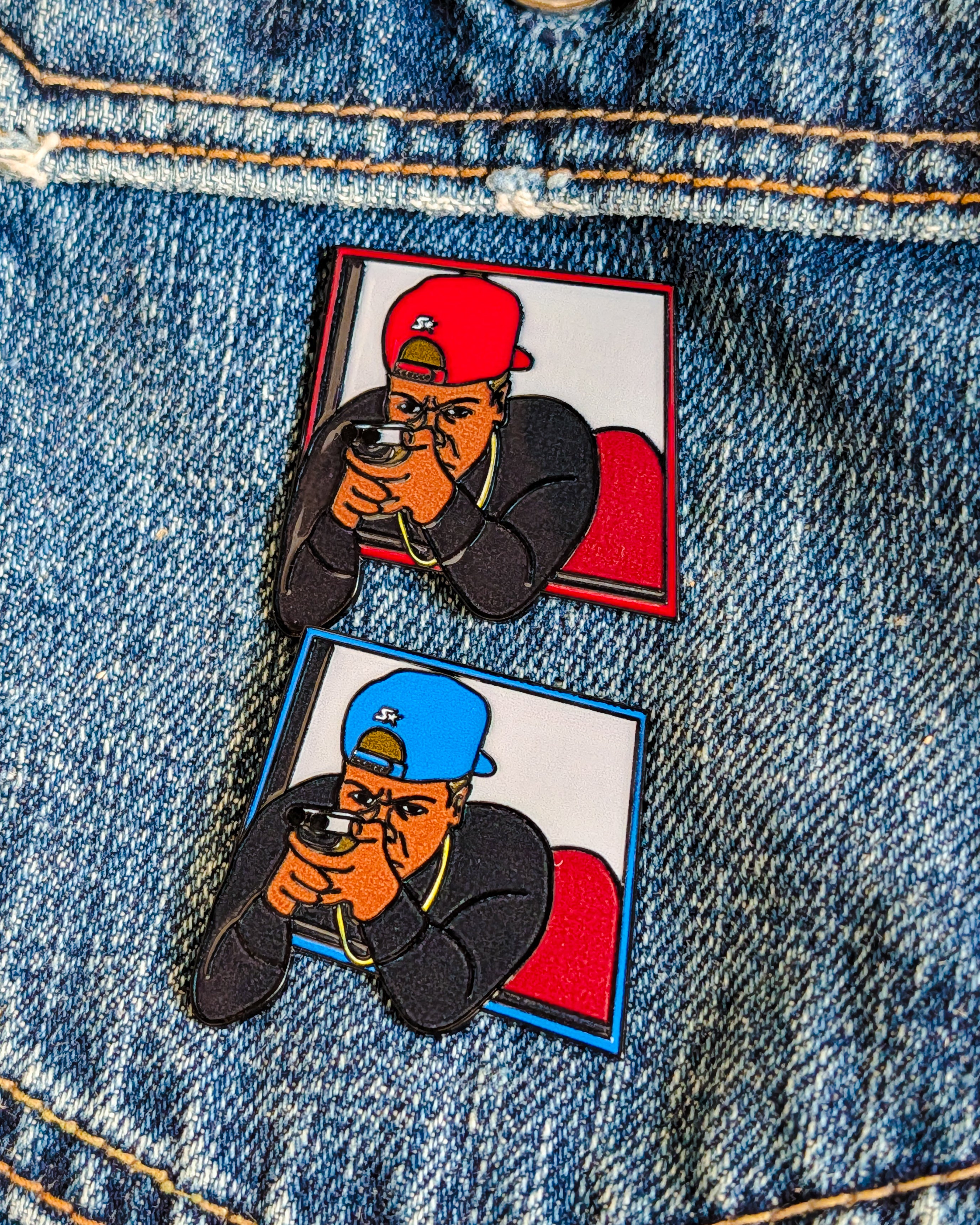 Run Ricky Run Pin