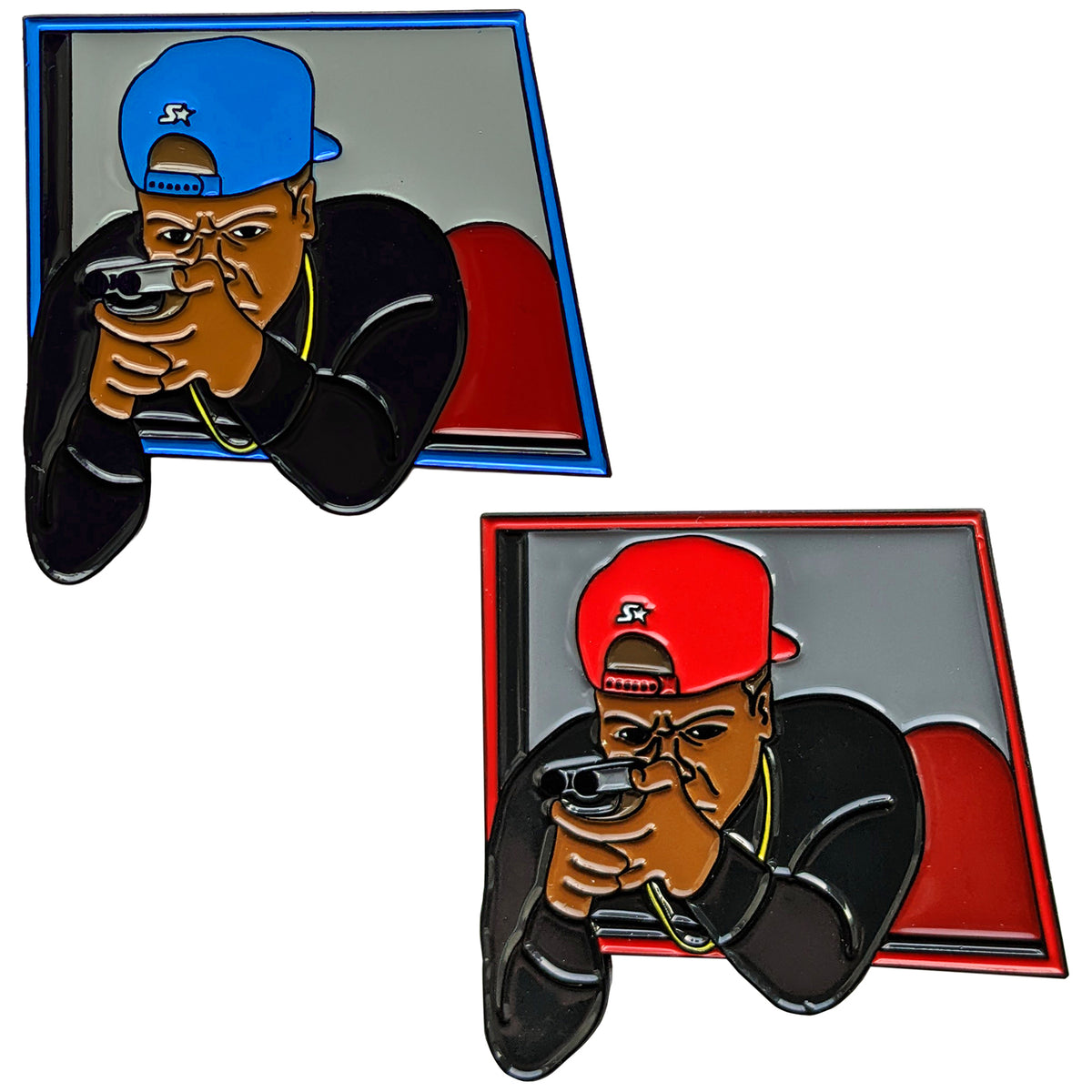 Run Ricky Run Pin