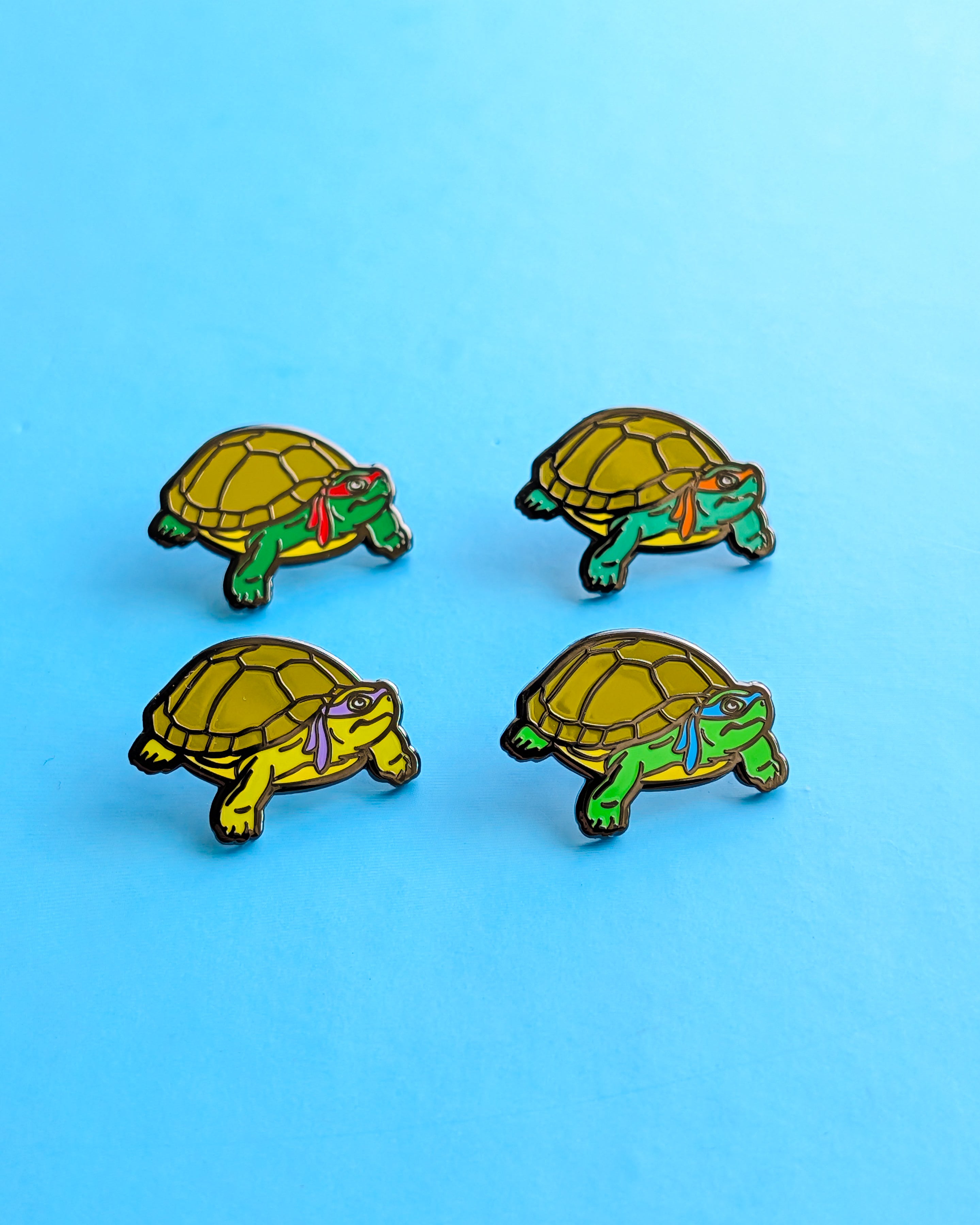 Turtle Power Pin Set