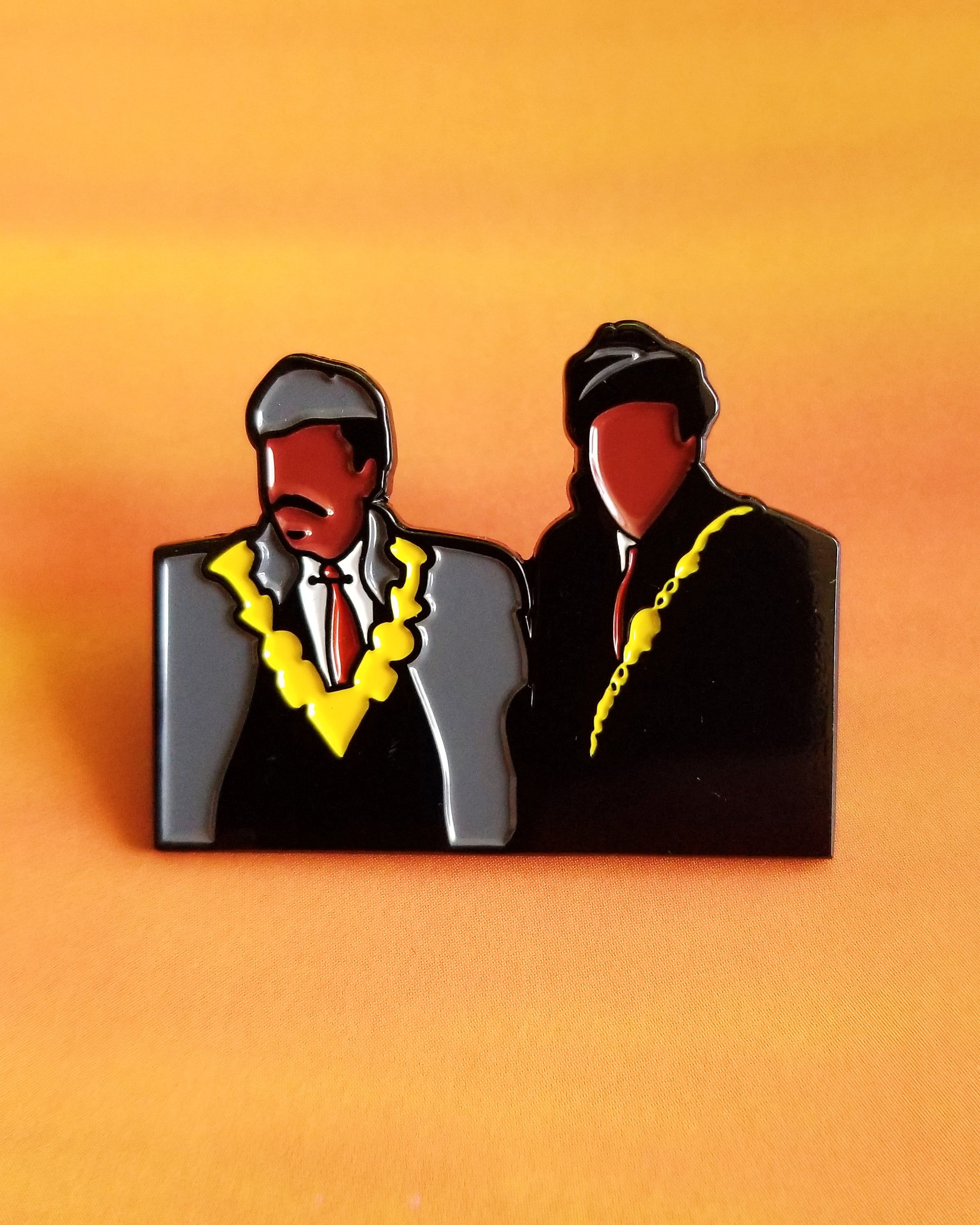 Akeem & Semmi by Waking Dream Pin