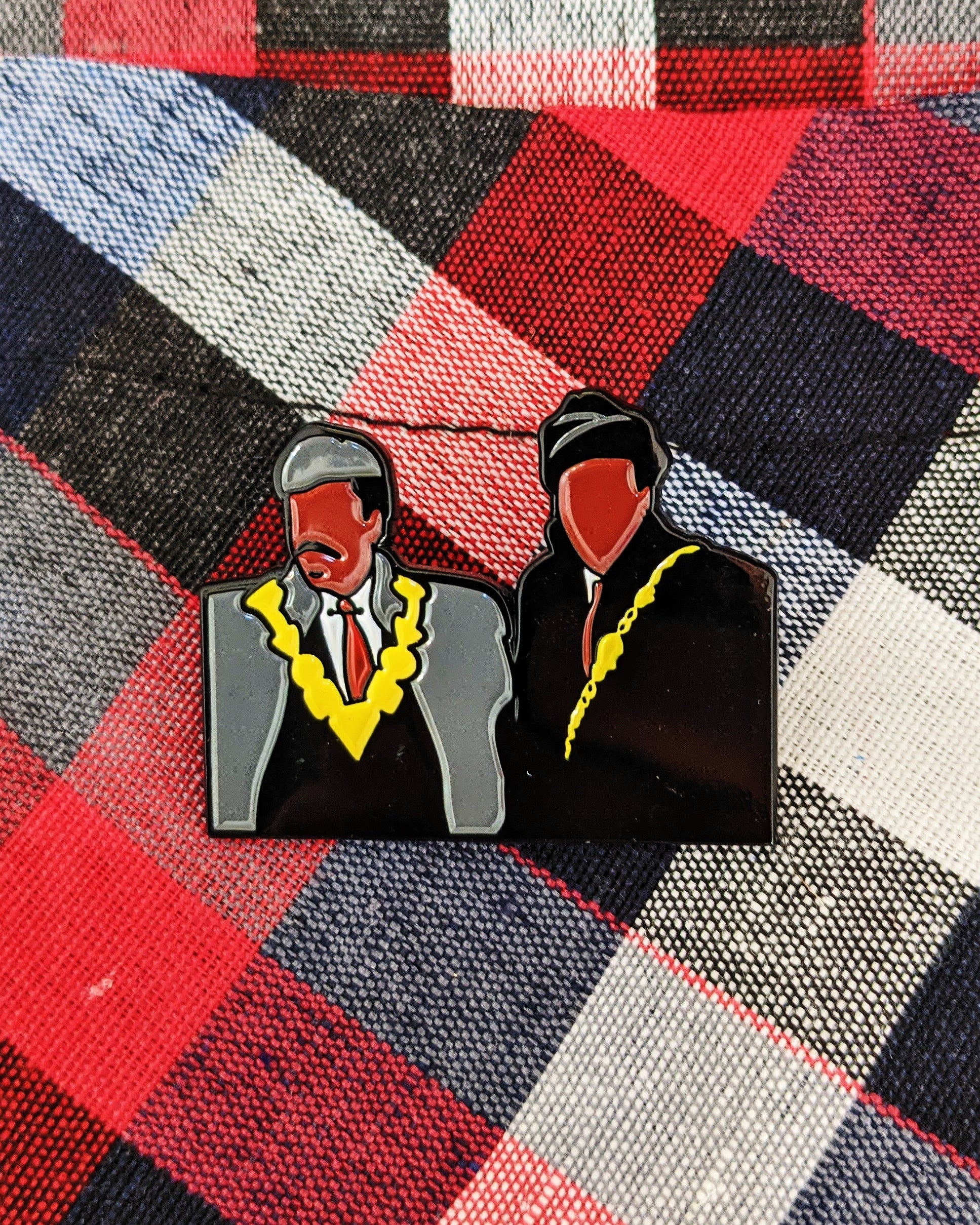 Akeem & Semmi by Waking Dream Pin