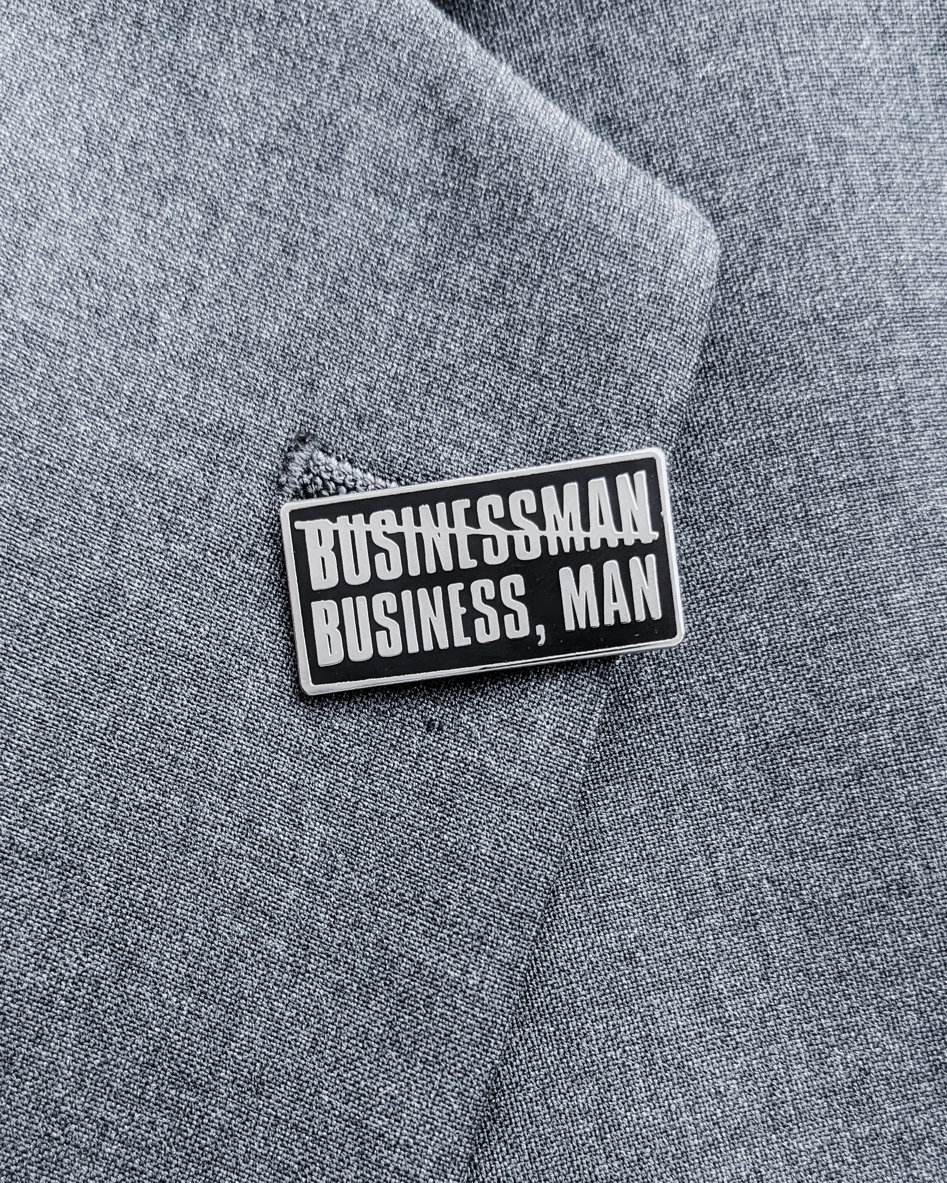 All About the Commas Pin