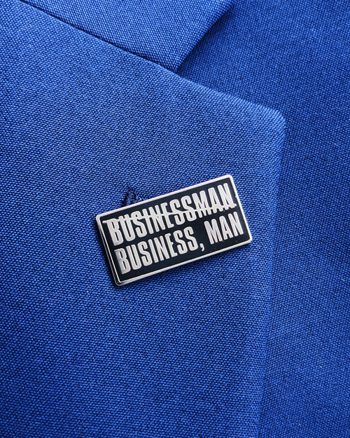 All About the Commas Pin