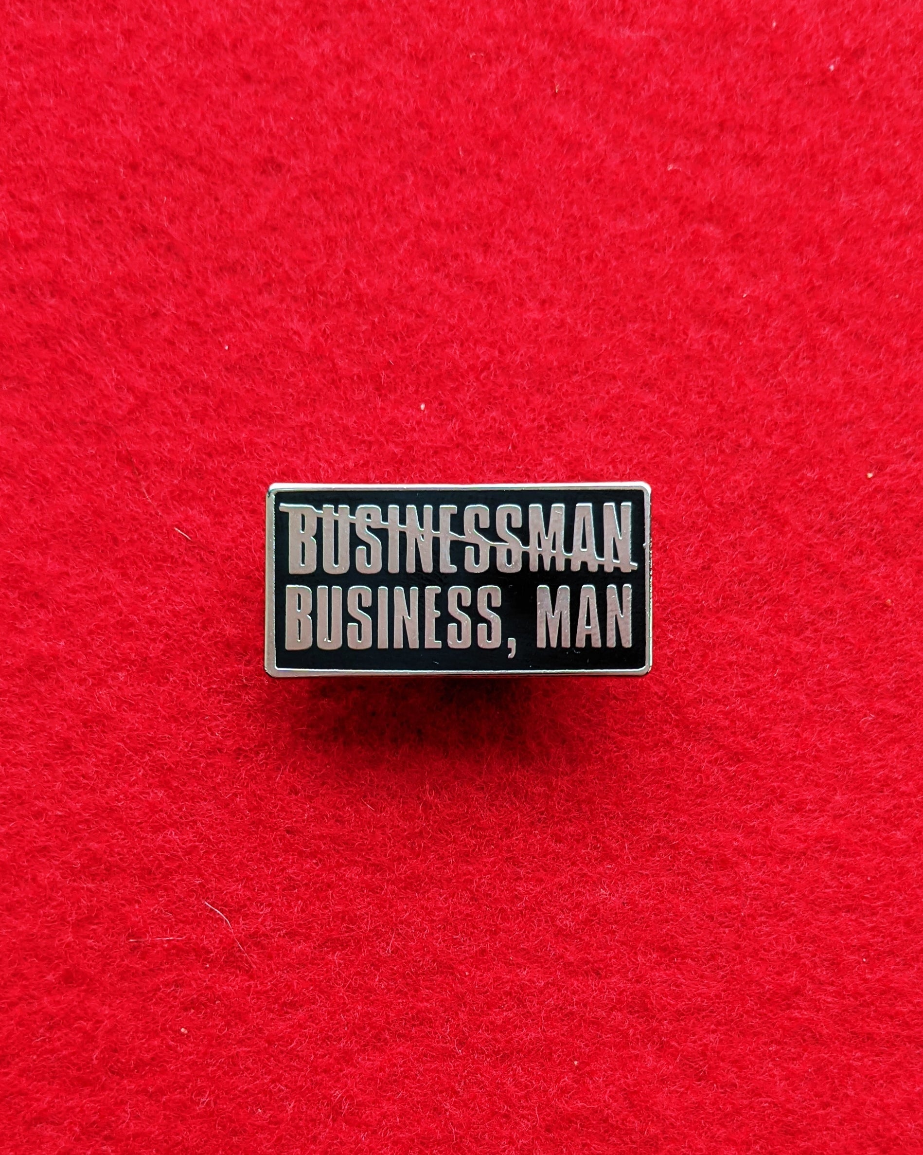 All About the Commas Pin