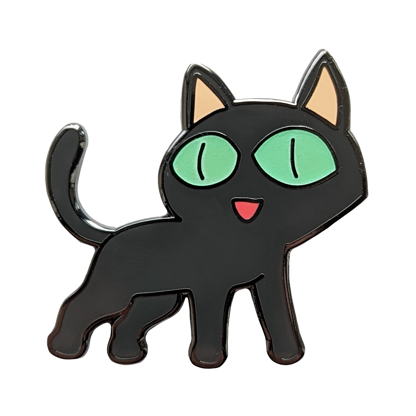 Black Cat Pin