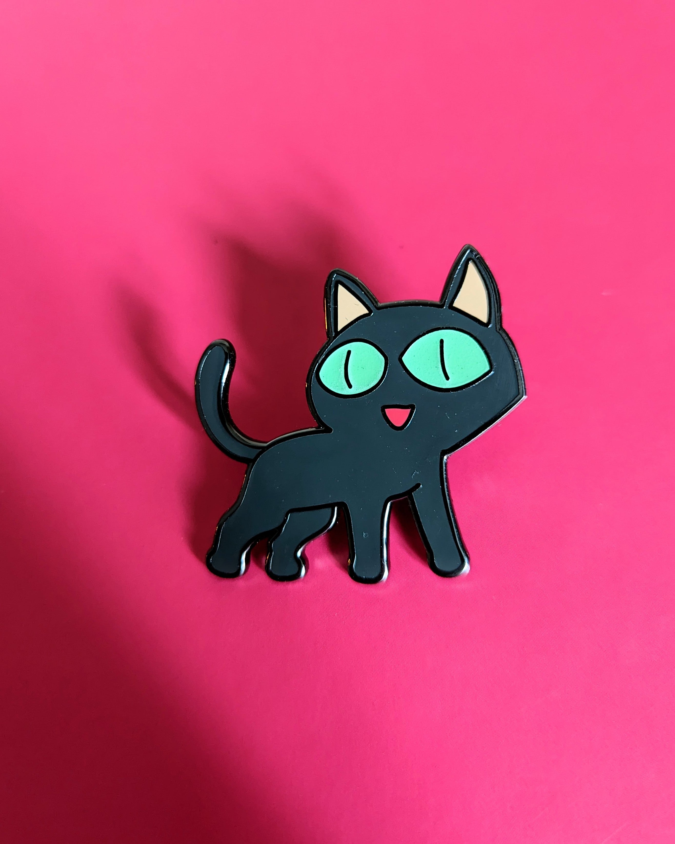 Black Cat Pin