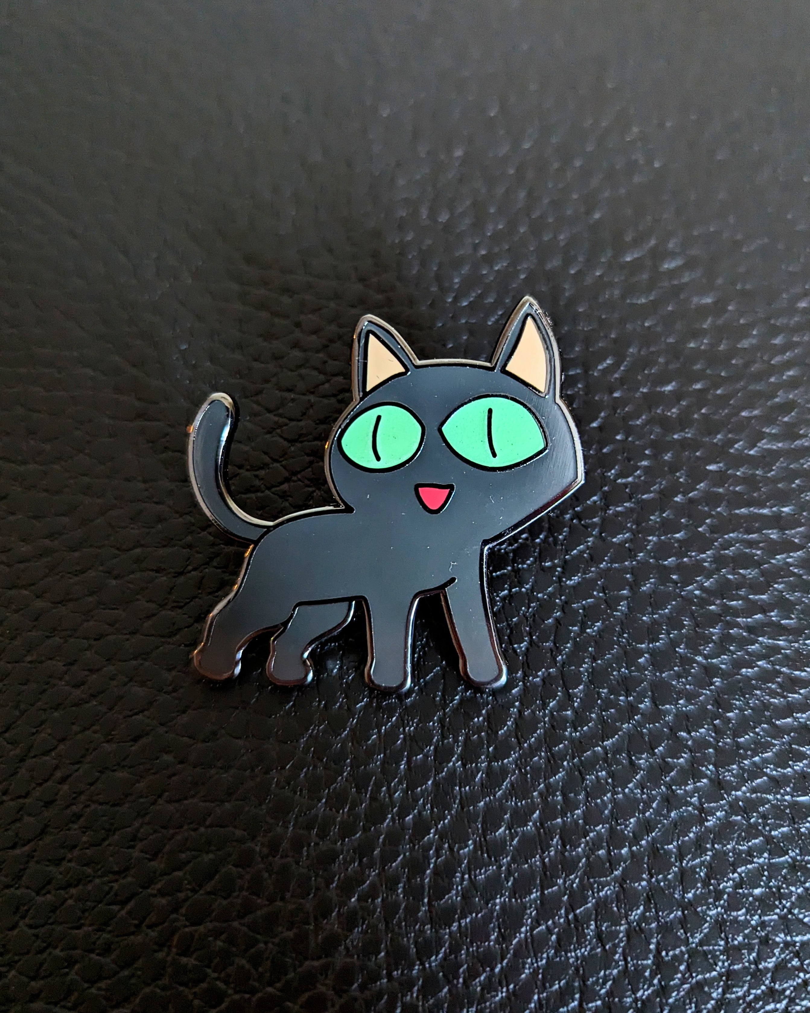 Black Cat Pin
