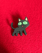 Black Cat Pin