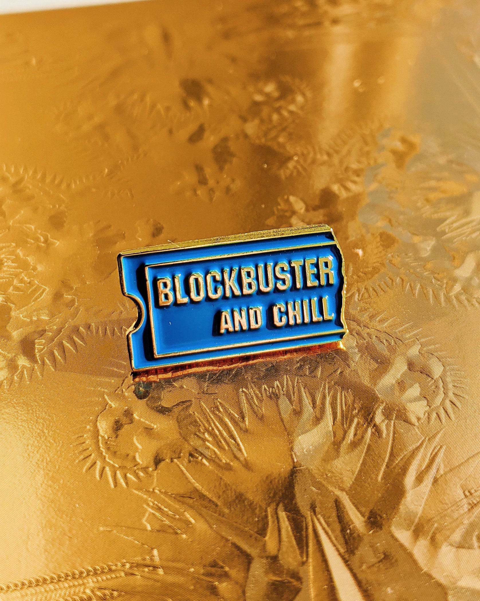Blockbuster and Chill Pin