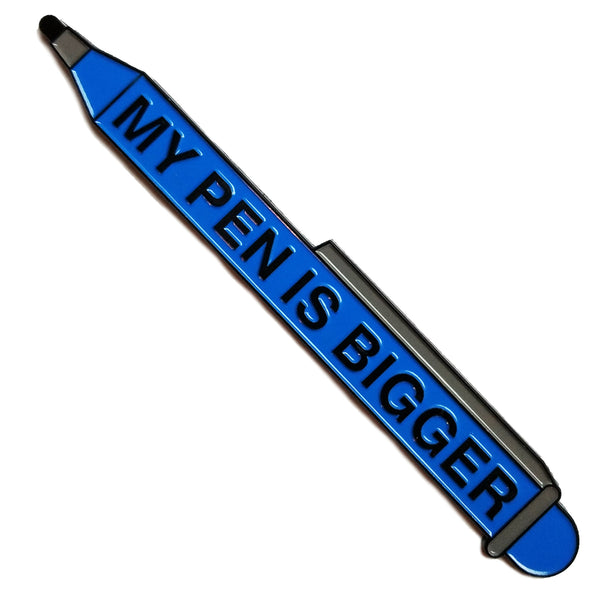Blueball Point Pen Pin