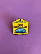 Camp Crystal Lake Pin