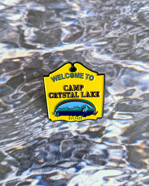 Camp Crystal Lake Pin