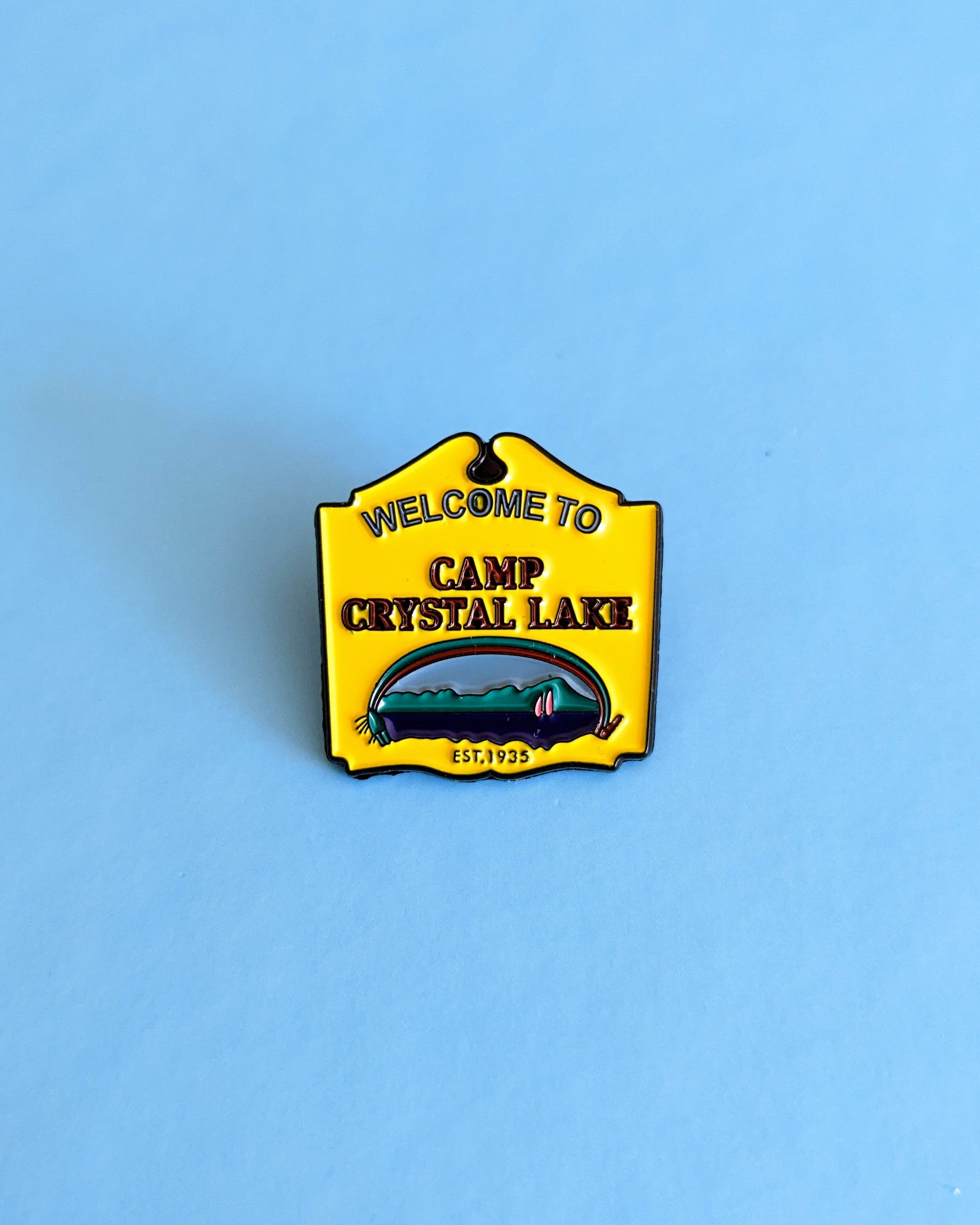 Camp Crystal Lake Pin