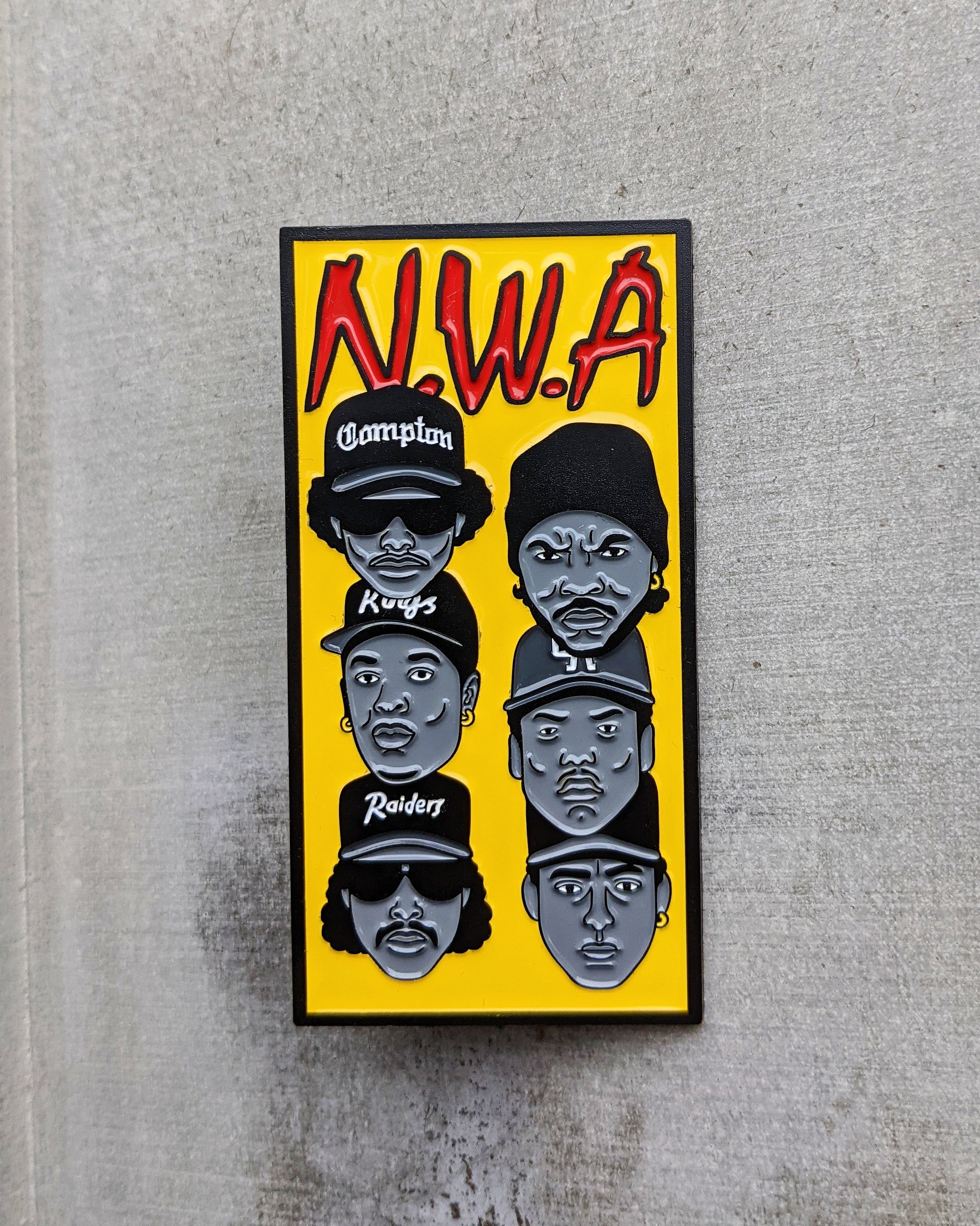 Compton Book by Dan Evans Pin