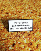 Eat Your School Pin