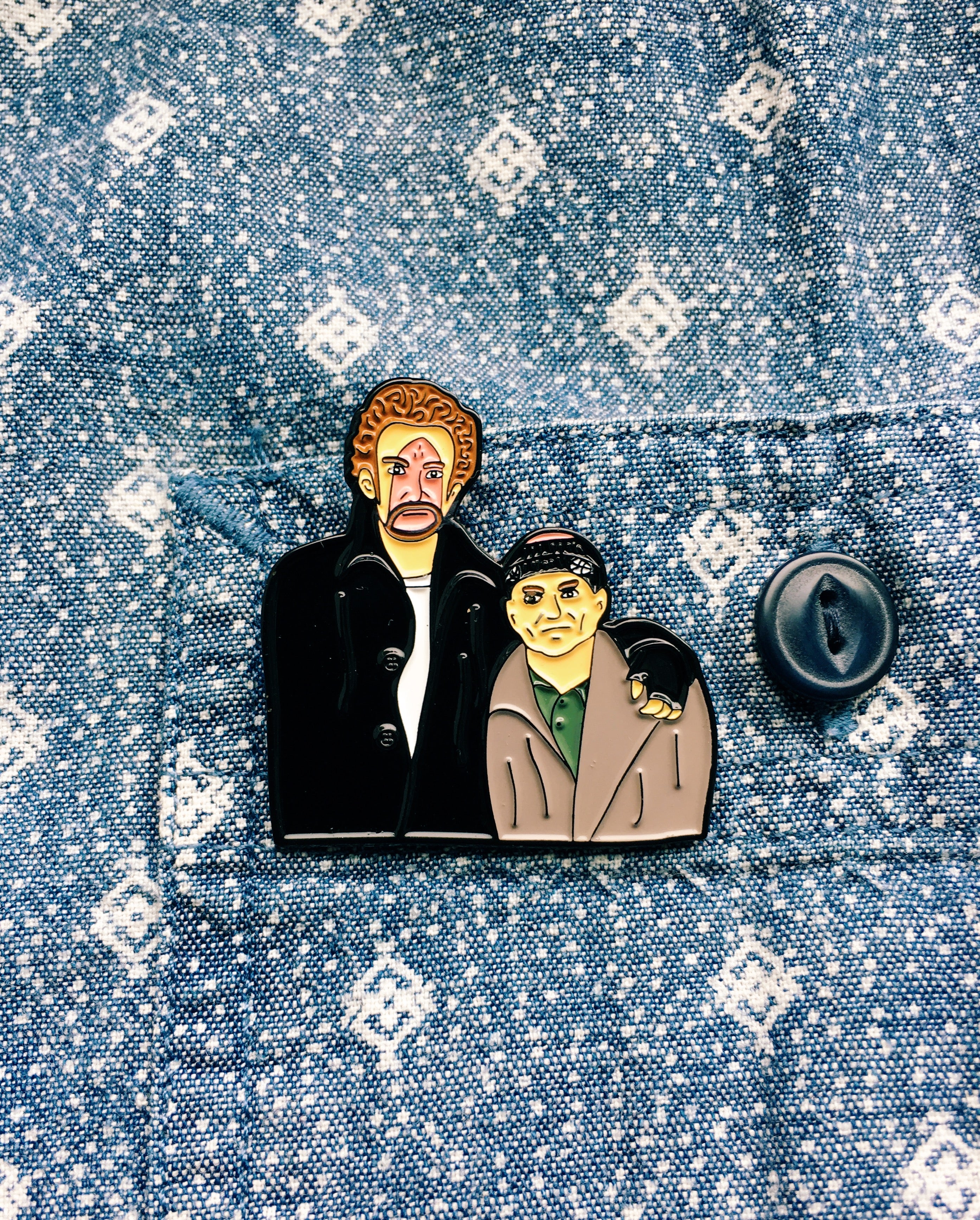 Wet Bandits Pin