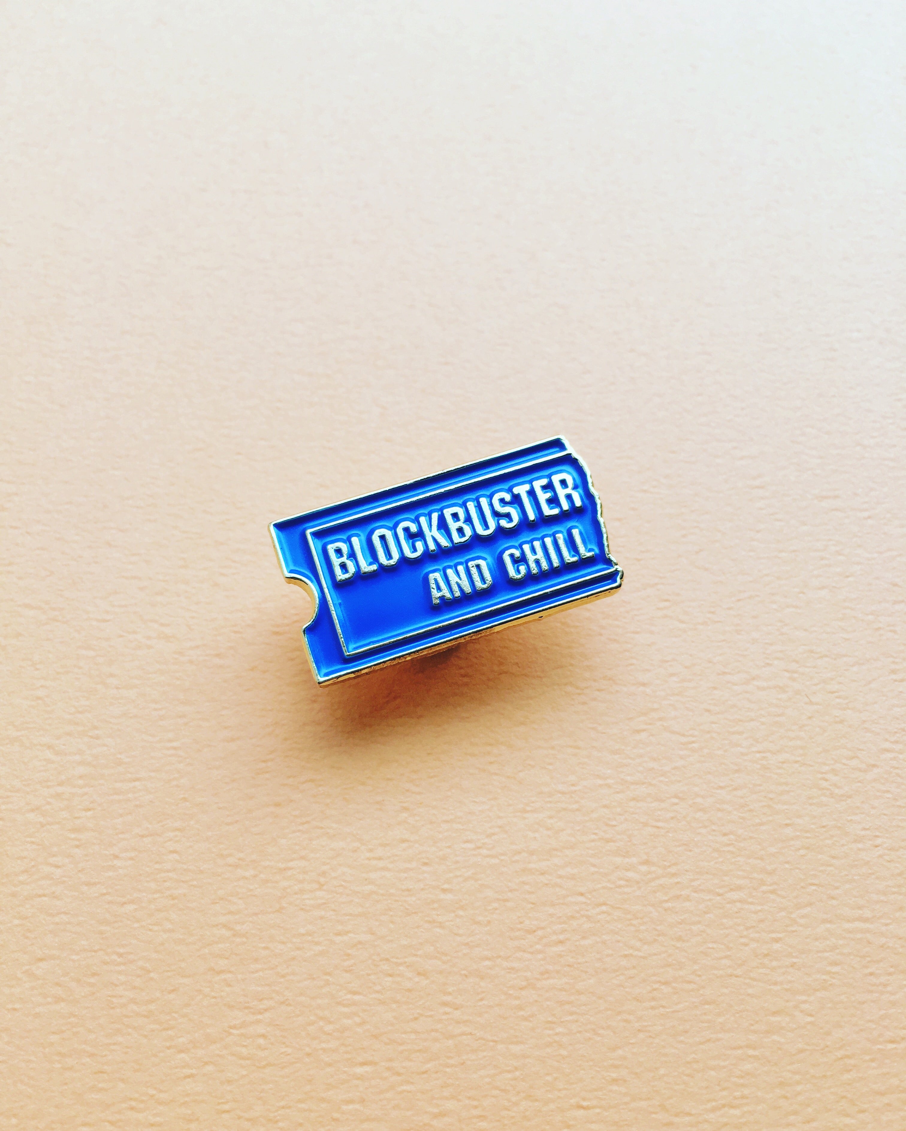 Blockbuster and Chill Pin