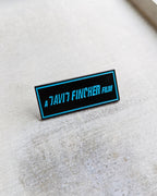 First Rule of Filmmaking Pin