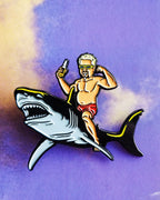 Flavor Shark by Ben Douglass Pin