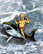 Flavor Shark by Ben Douglass Pin