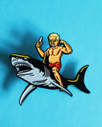 Flavor Shark by Ben Douglass Pin
