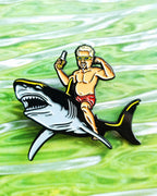 Flavor Shark by Ben Douglass Pin