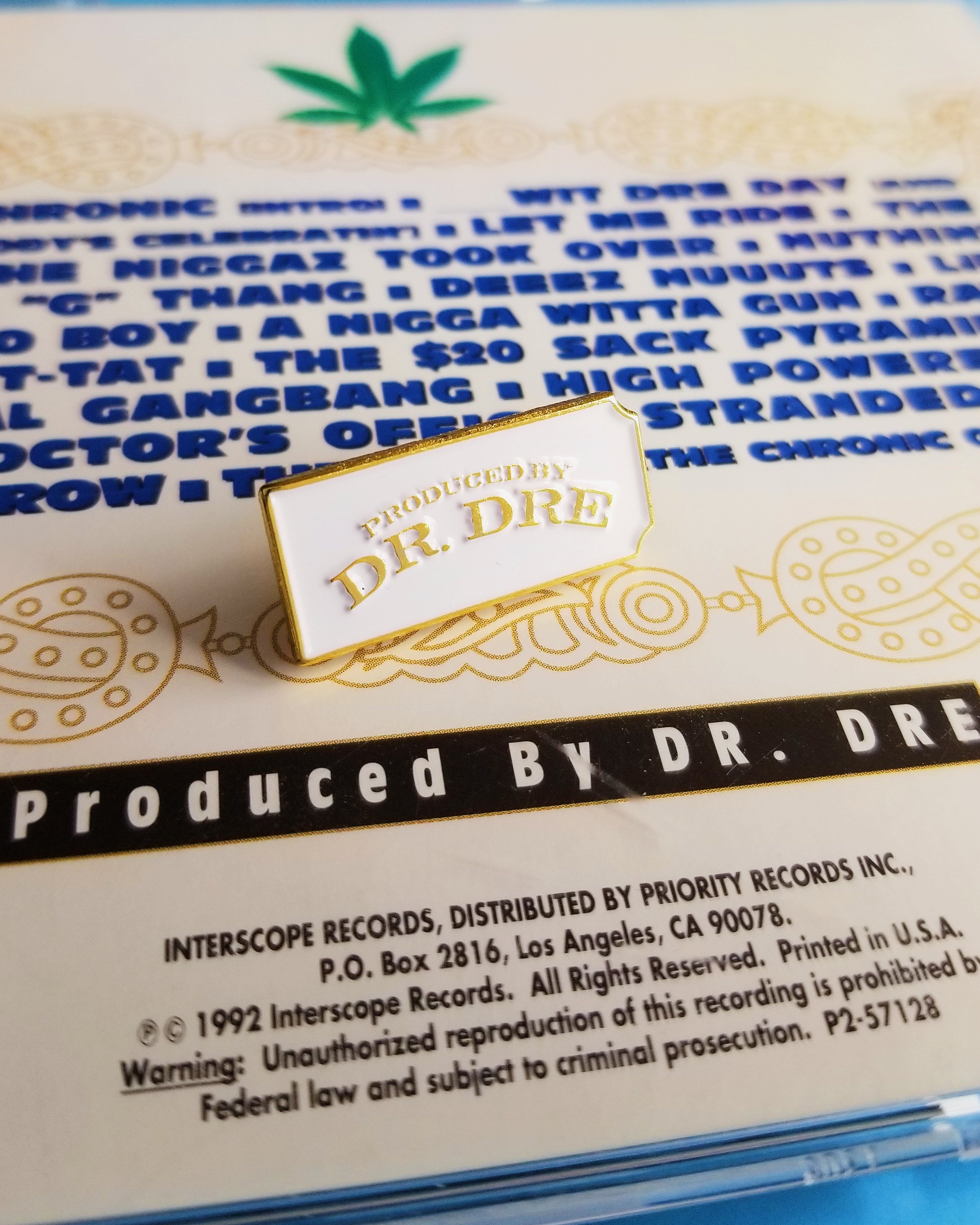 Forgot About Dre Pin