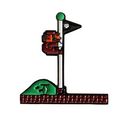 Goal Pole Pin