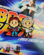 Hill Valley Travelers by Matt Kaufenberg Pin Set