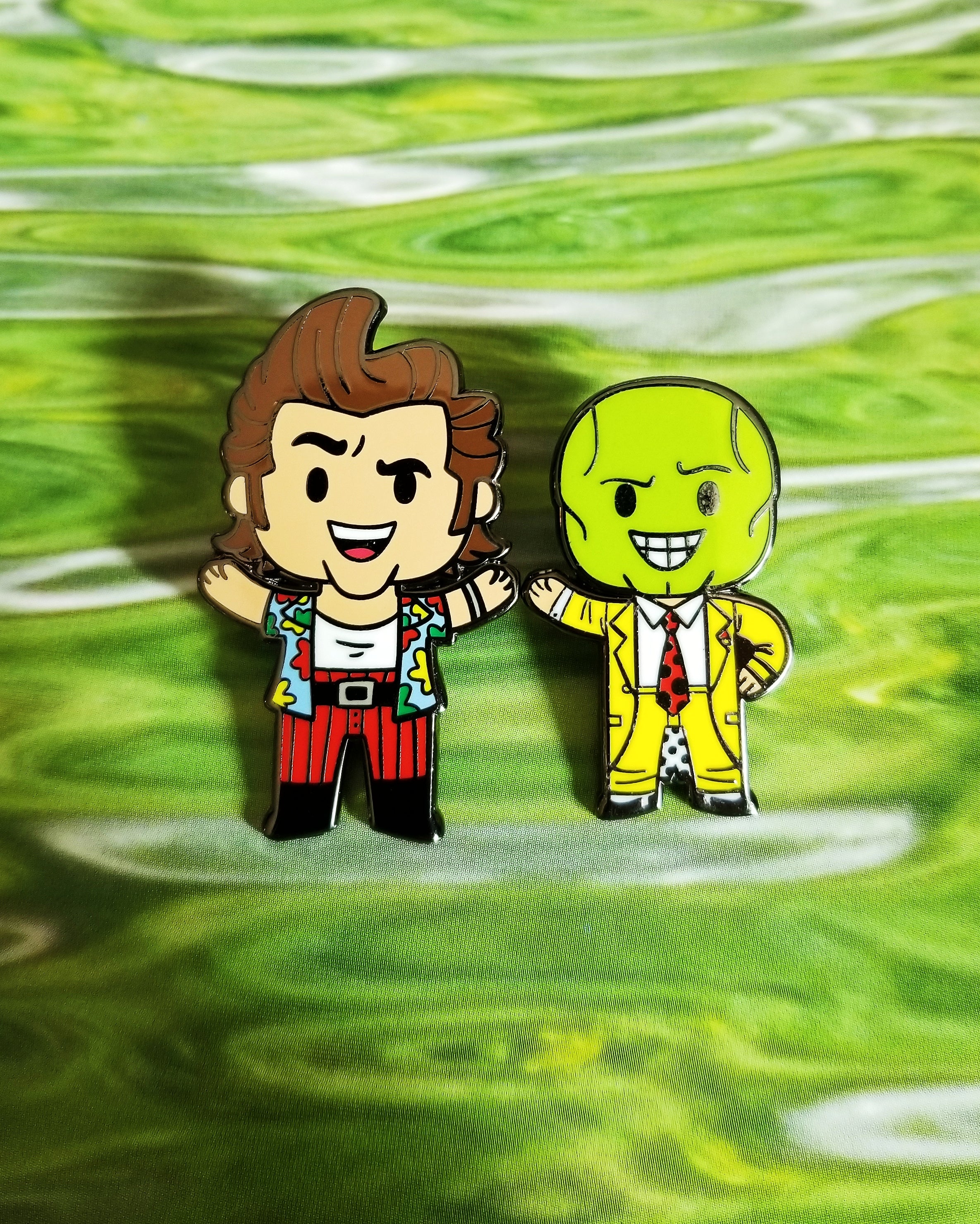 In Living Carrey by Matt Kaufenberg Pin Set