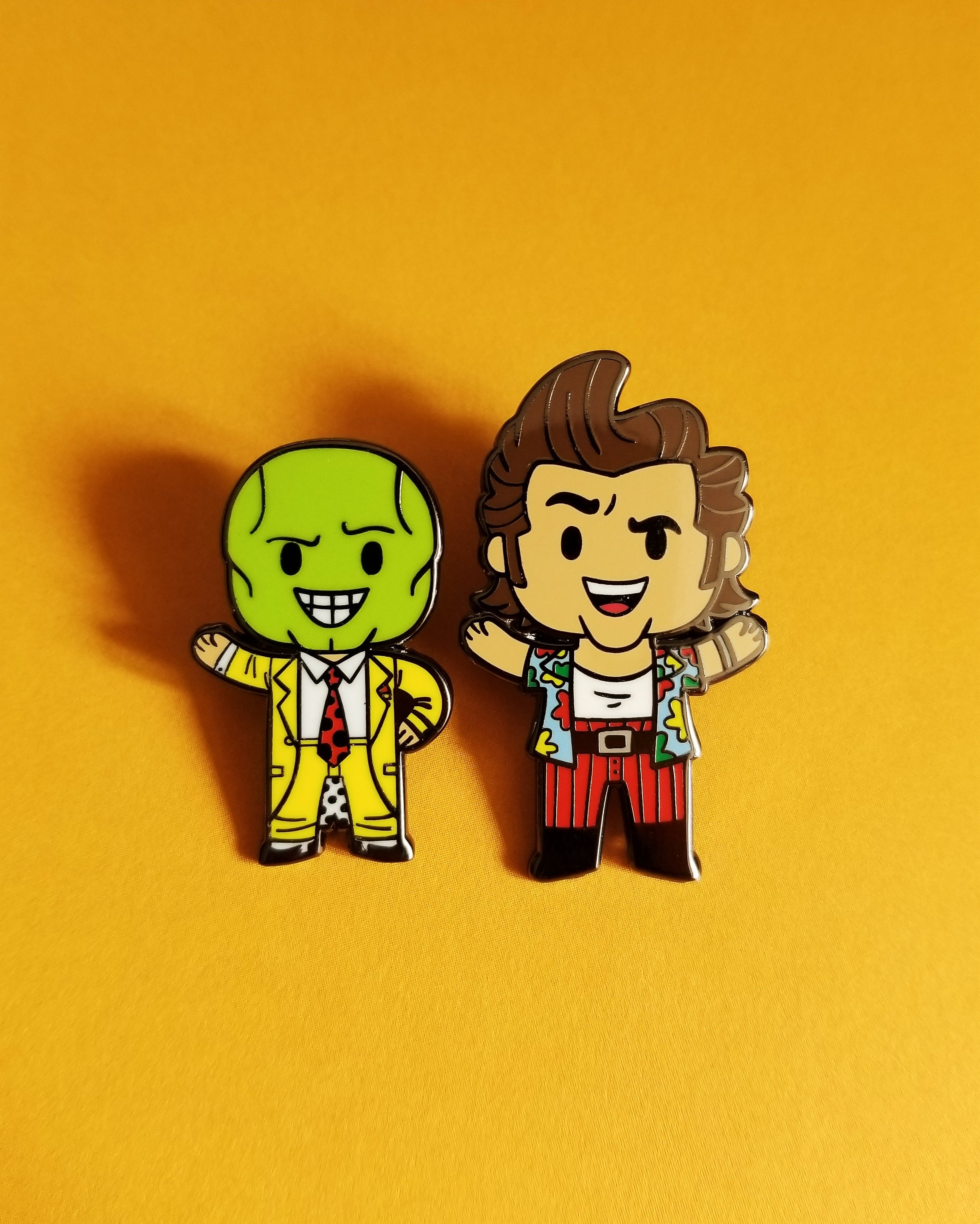 In Living Carrey by Matt Kaufenberg Pin Set