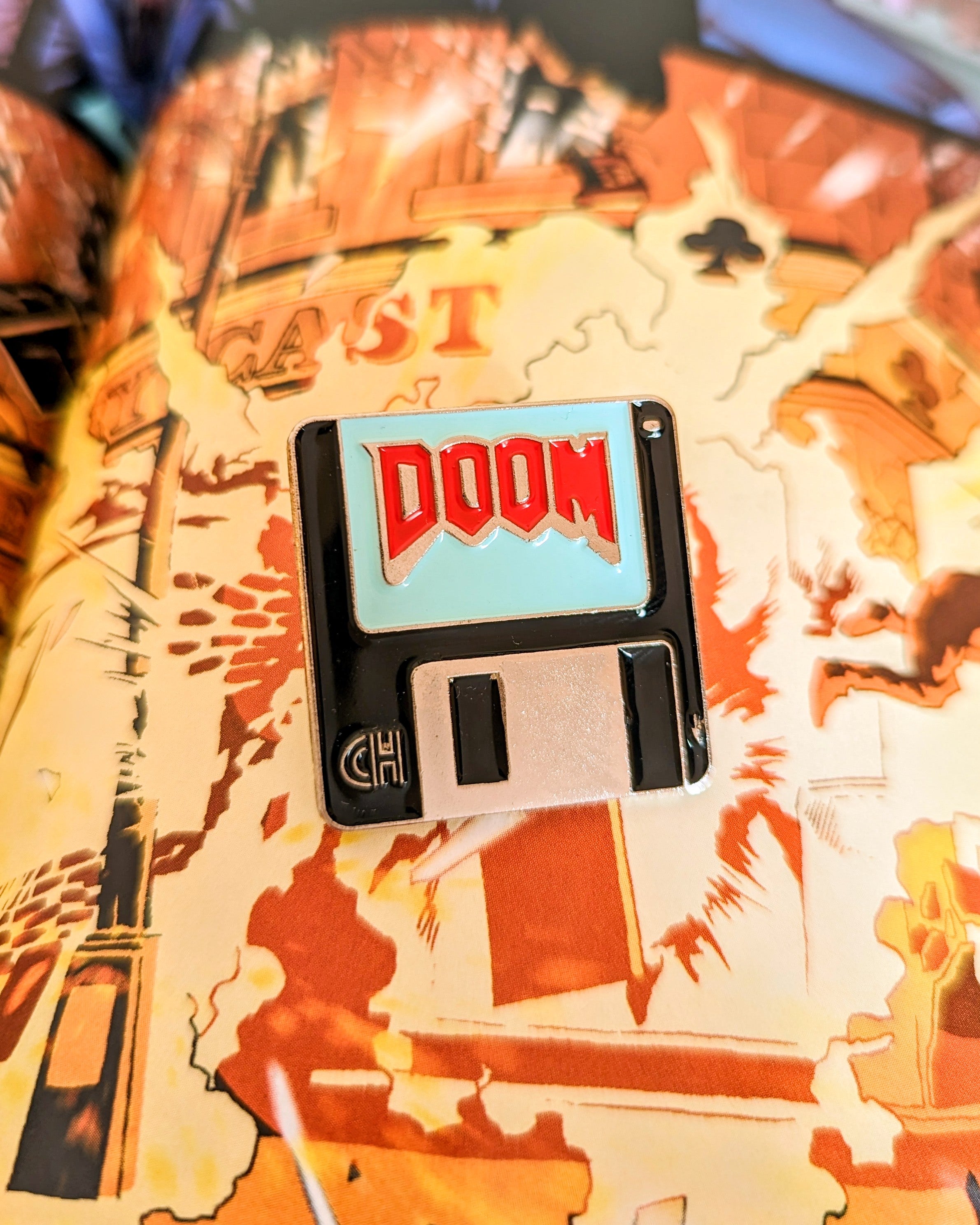 It Runs Doom Pin
