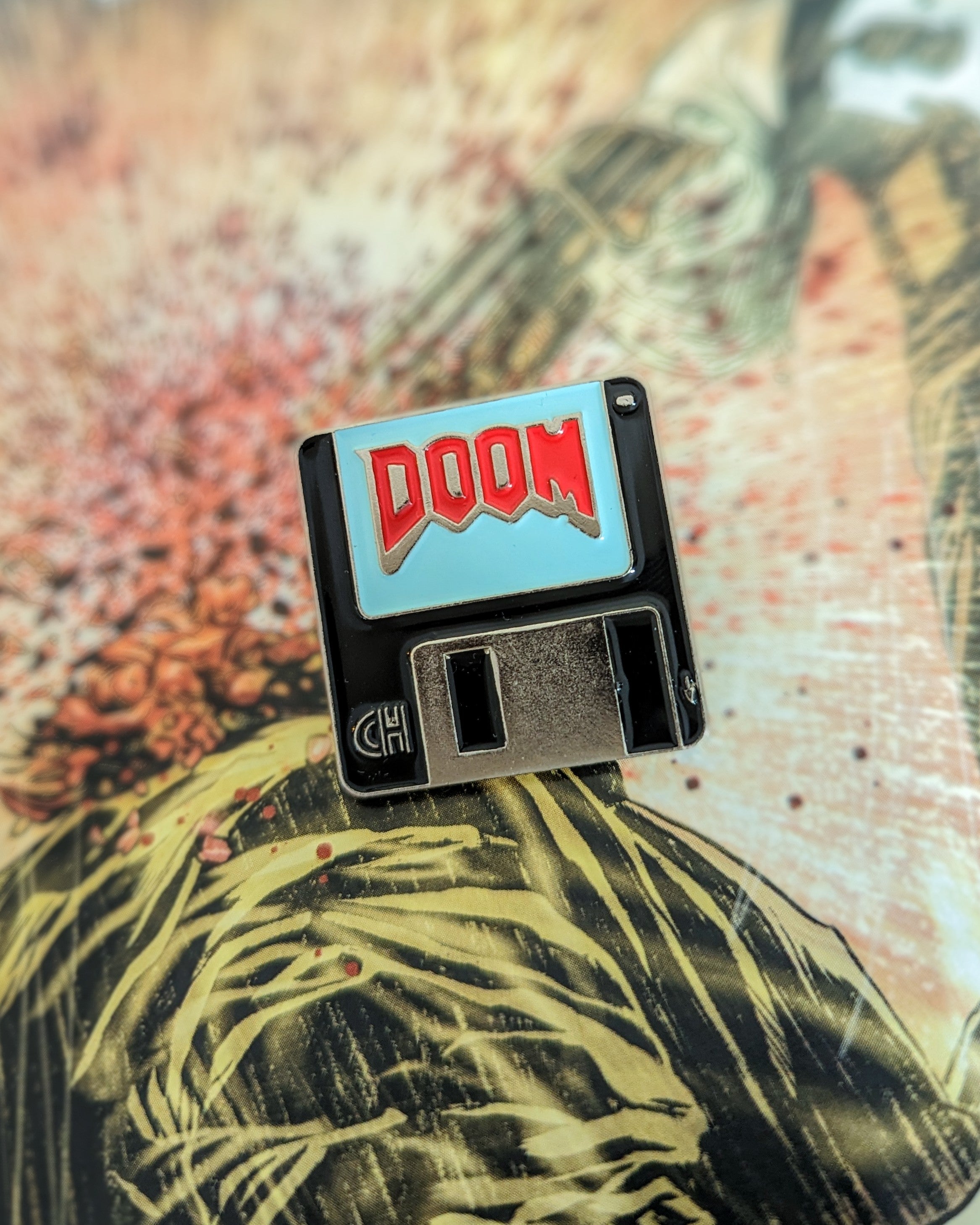 It Runs Doom Pin