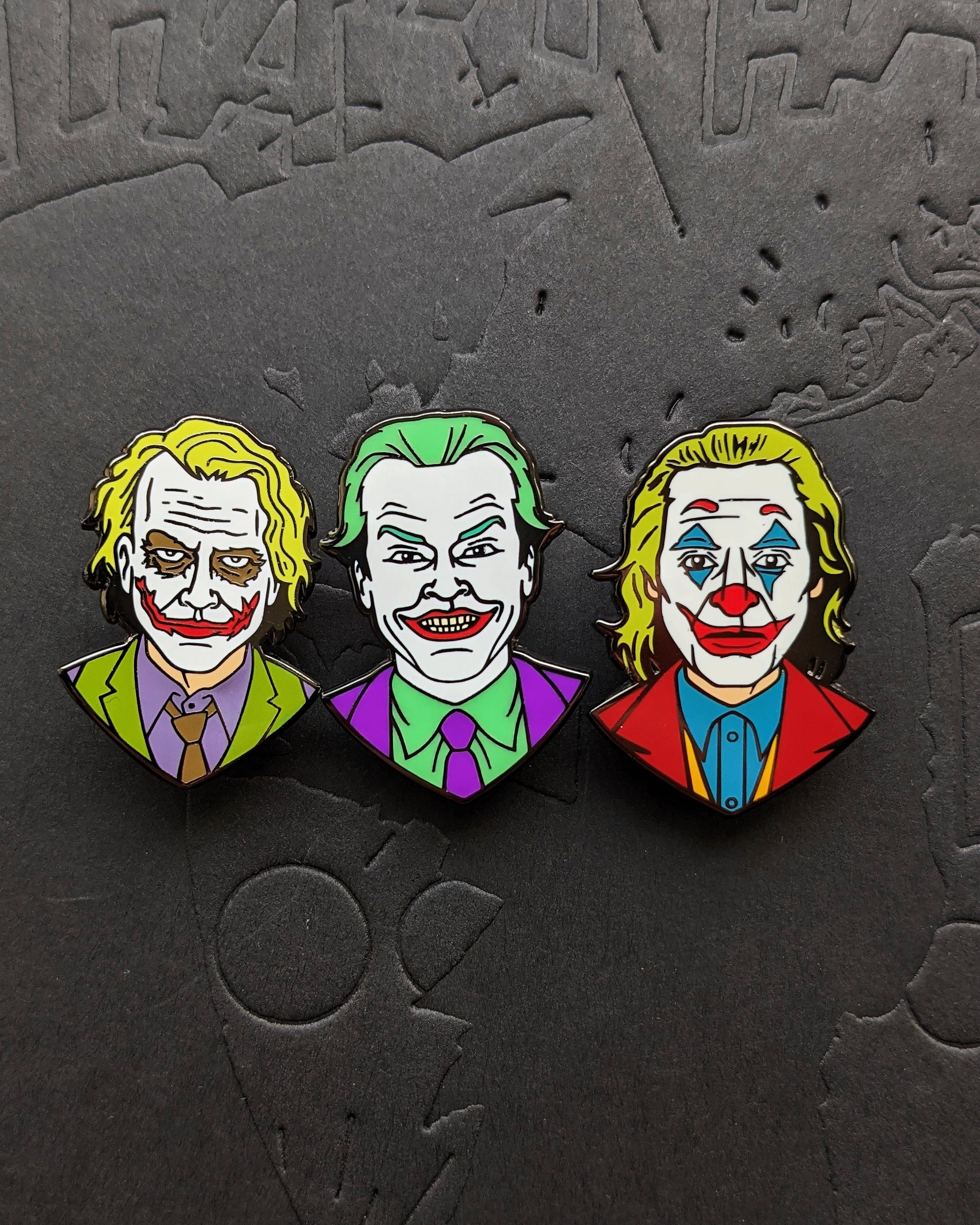 Jokers Wild by Ben Douglass Pin Set